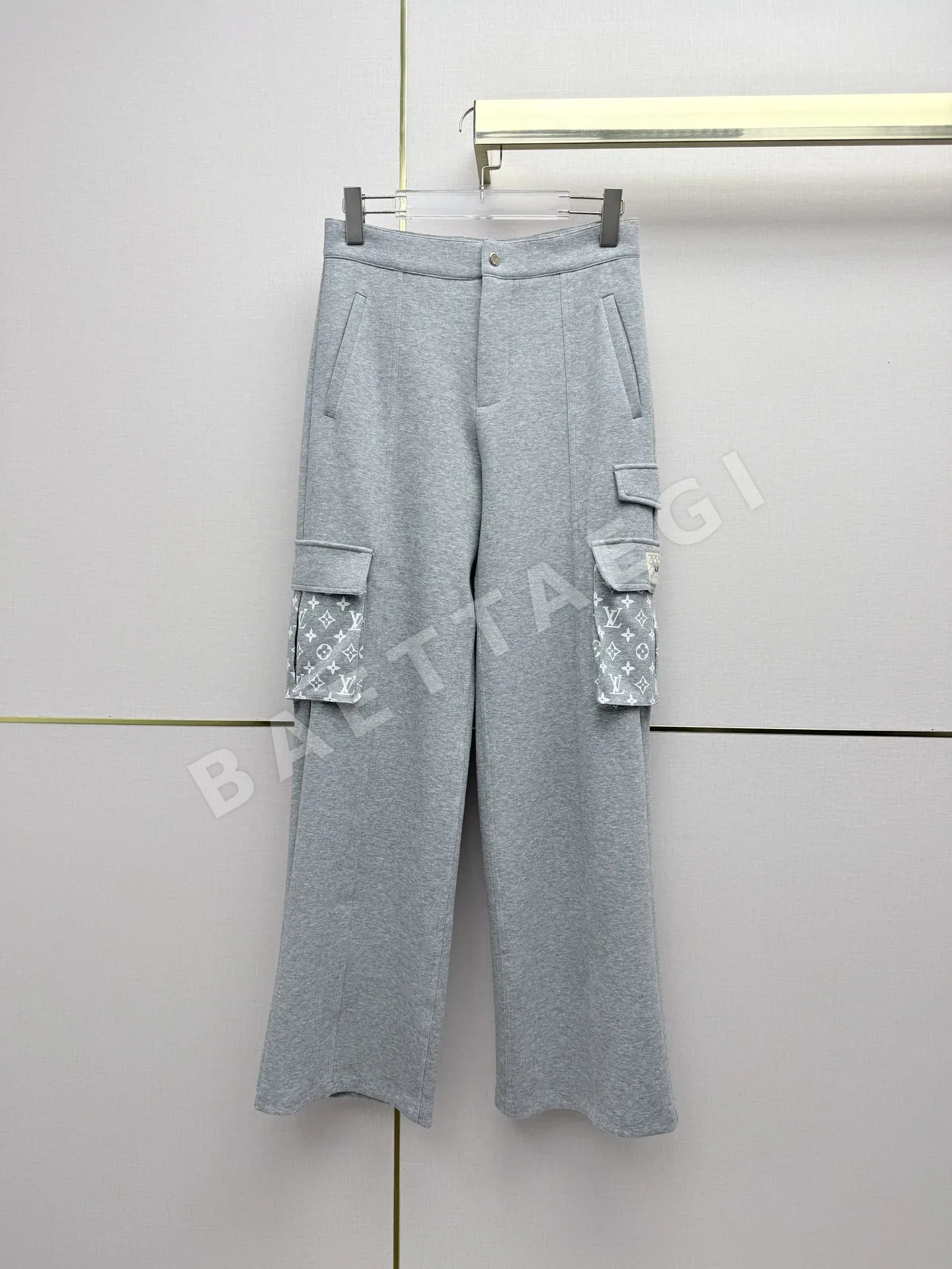 루이비통 카고 와이드 레그 패턴 바지 상세 이미지 3