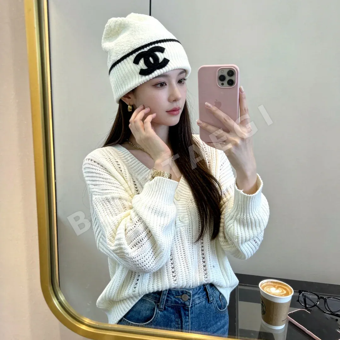 샤넬 캐시미어 울 모자 상세 이미지 1