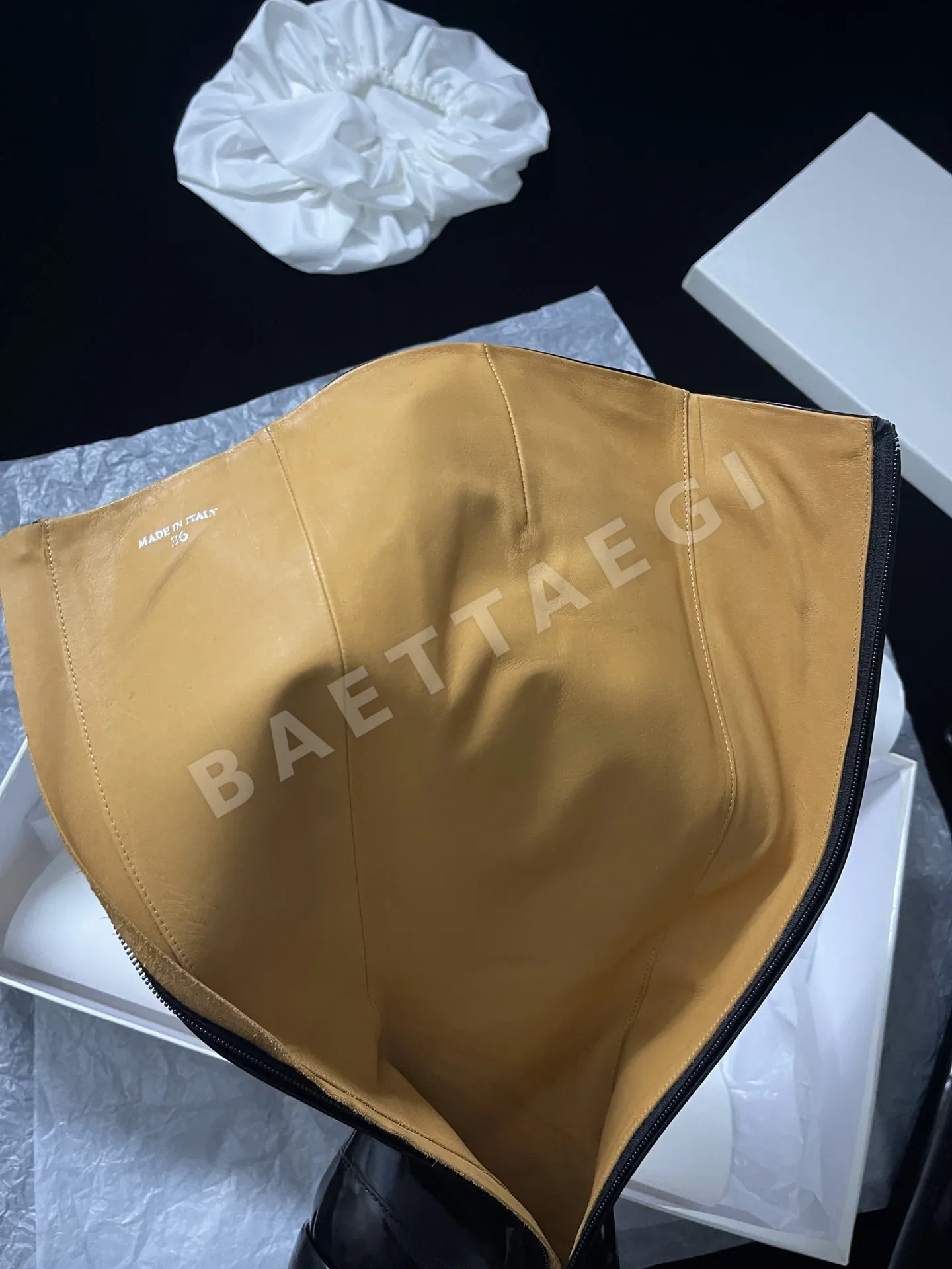마르지엘라 플록 양털 롱 부츠 9097 상세 이미지 8