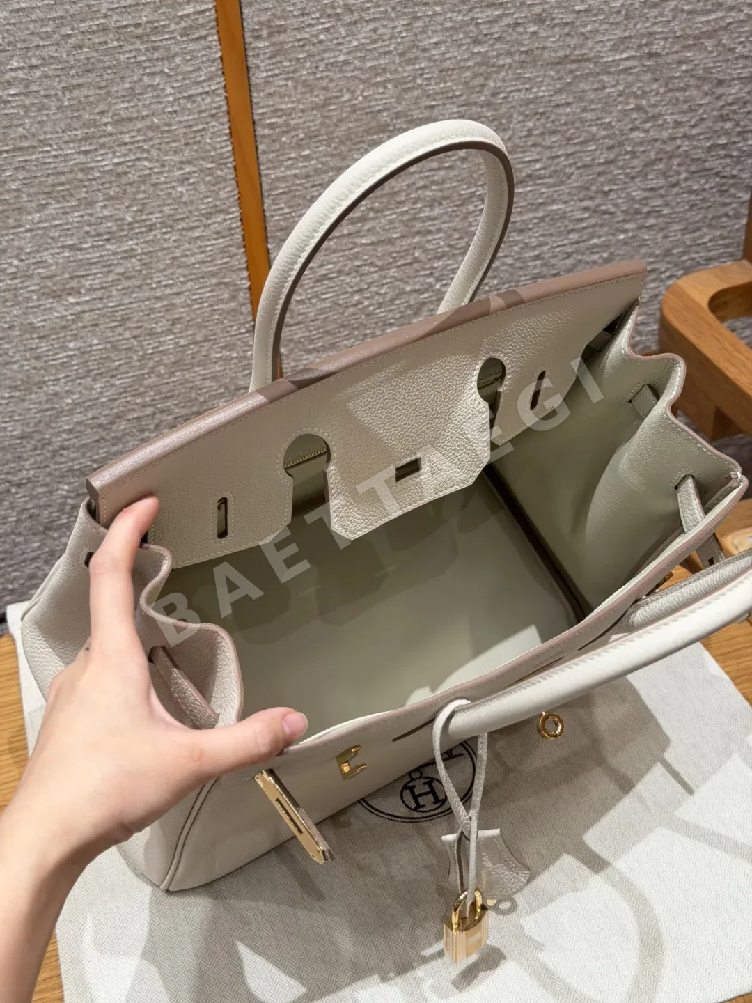 에르메스 버킨 30 토고 가방 상세 이미지 6