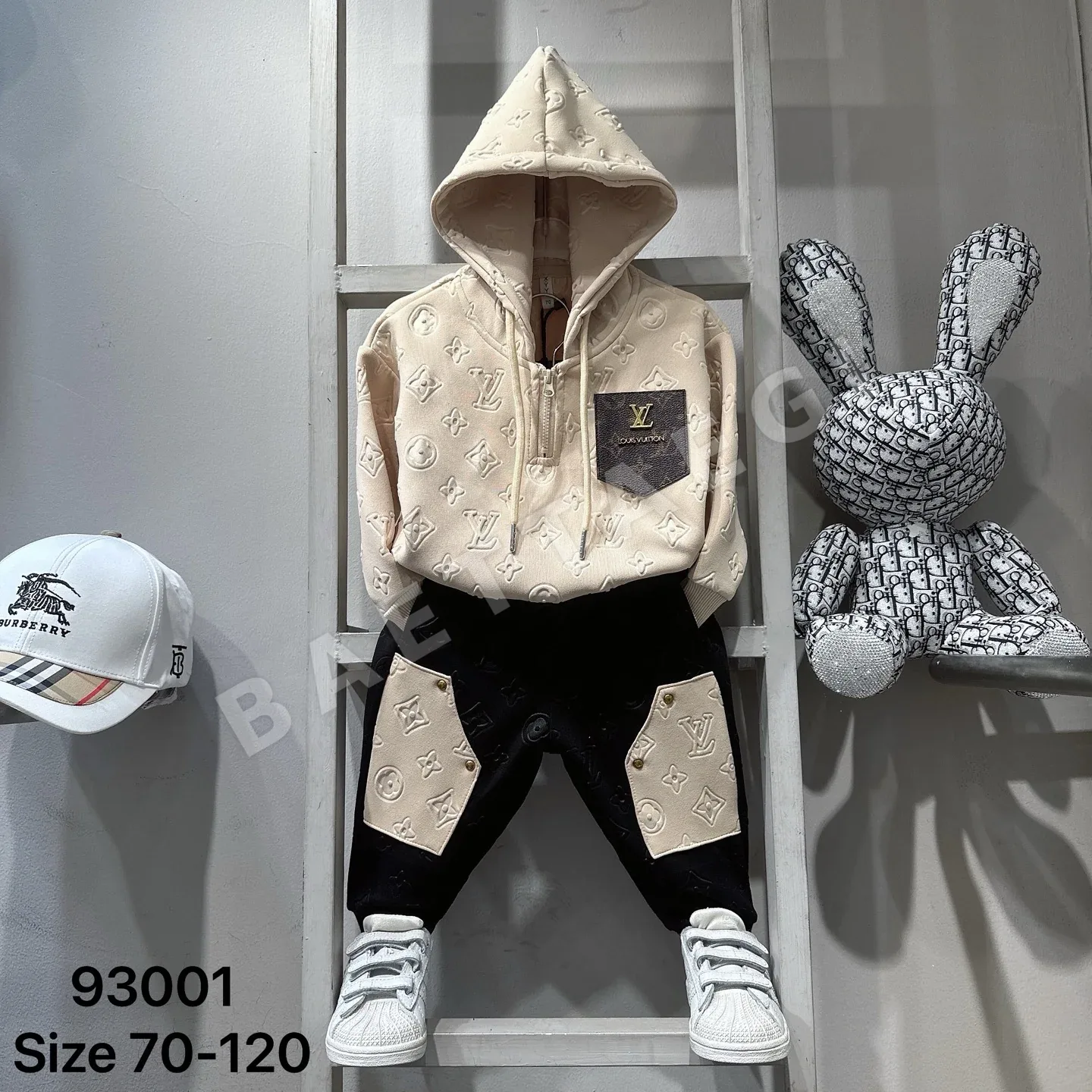 루이비통 키즈 후드 스웨트셔츠 세트 169917