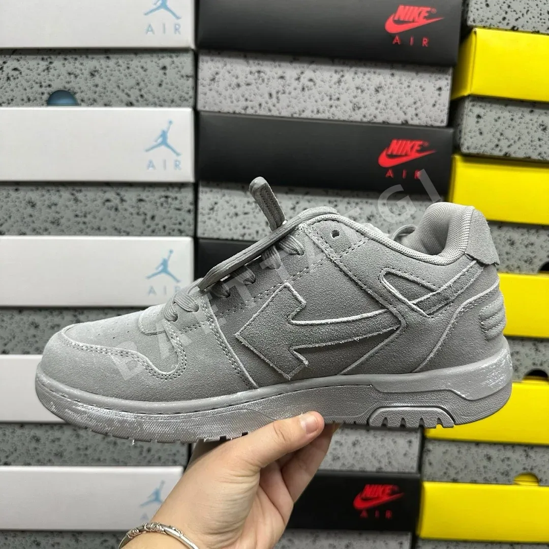 오프화이트 아웃 오브 오피스 OOO 로우 탑스 그레이 B0907 202501 Off White Out Of Office OOO Low Tops 상세 이미지 8