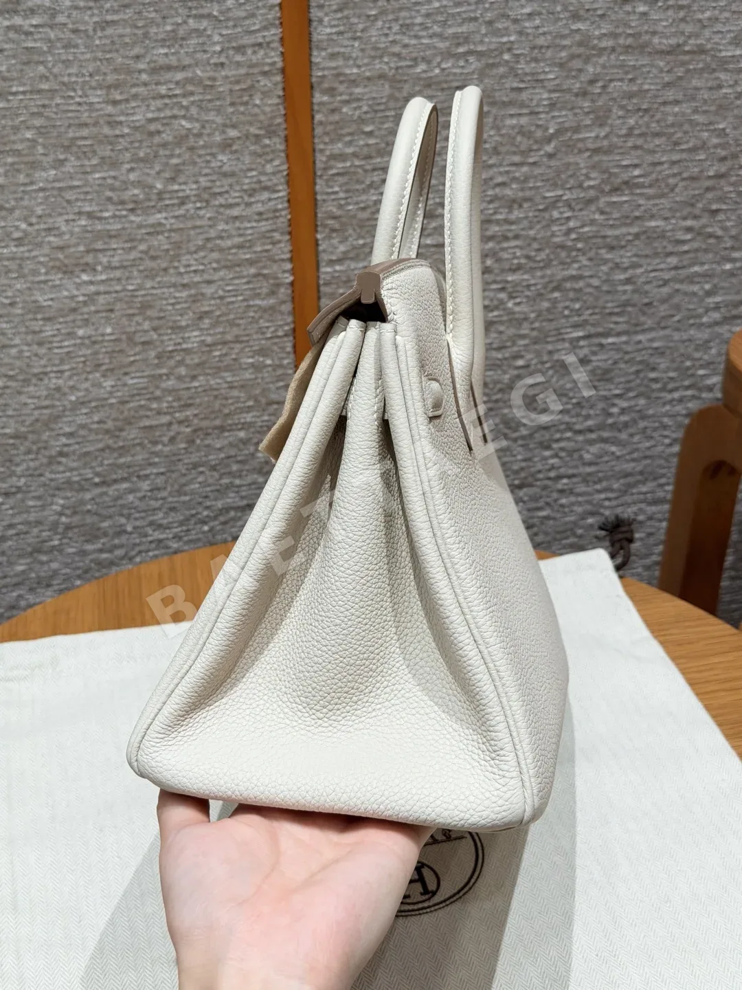 에르메스 버킨 25 토고 가방 상세 이미지 3
