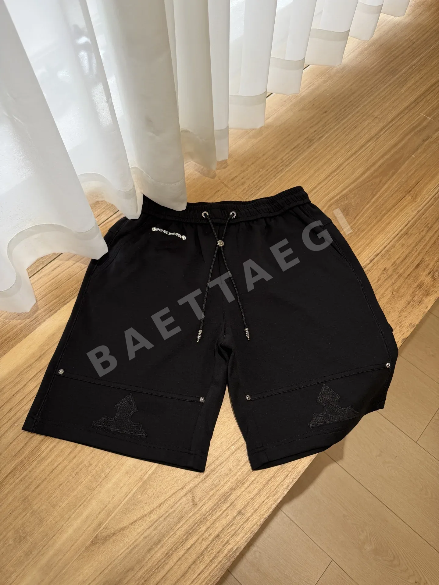 크롬하츠 남성 린넨 반바지 상세 이미지 2