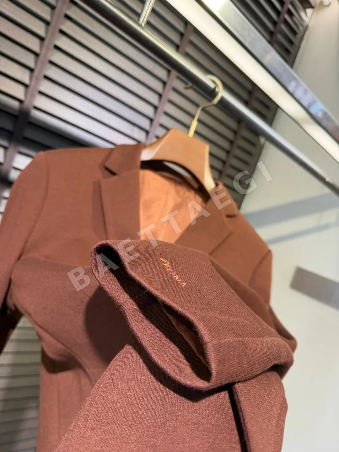 제냐 바스란 울 남성 자켓 상세 이미지 7