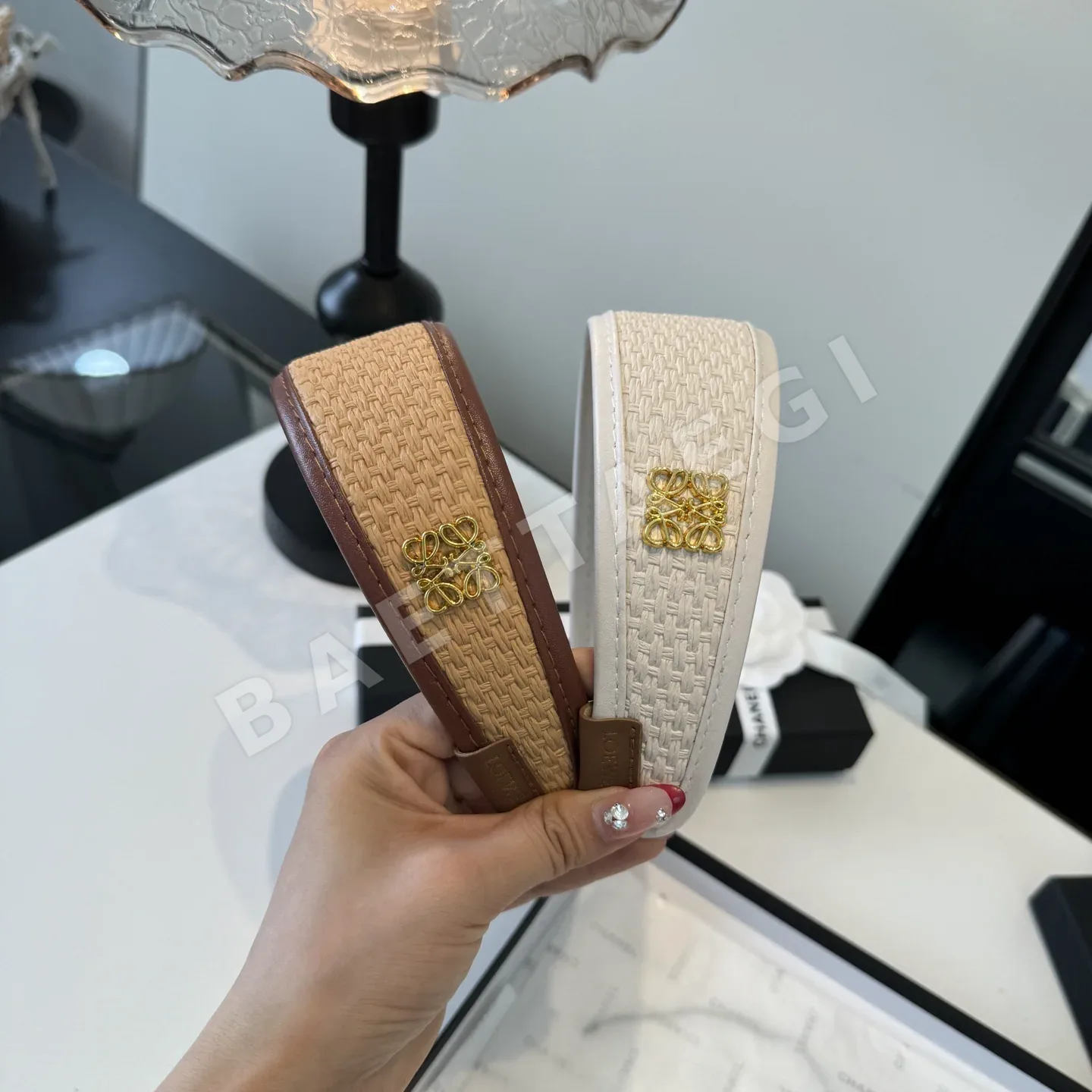 로에베 헤어밴드 185059