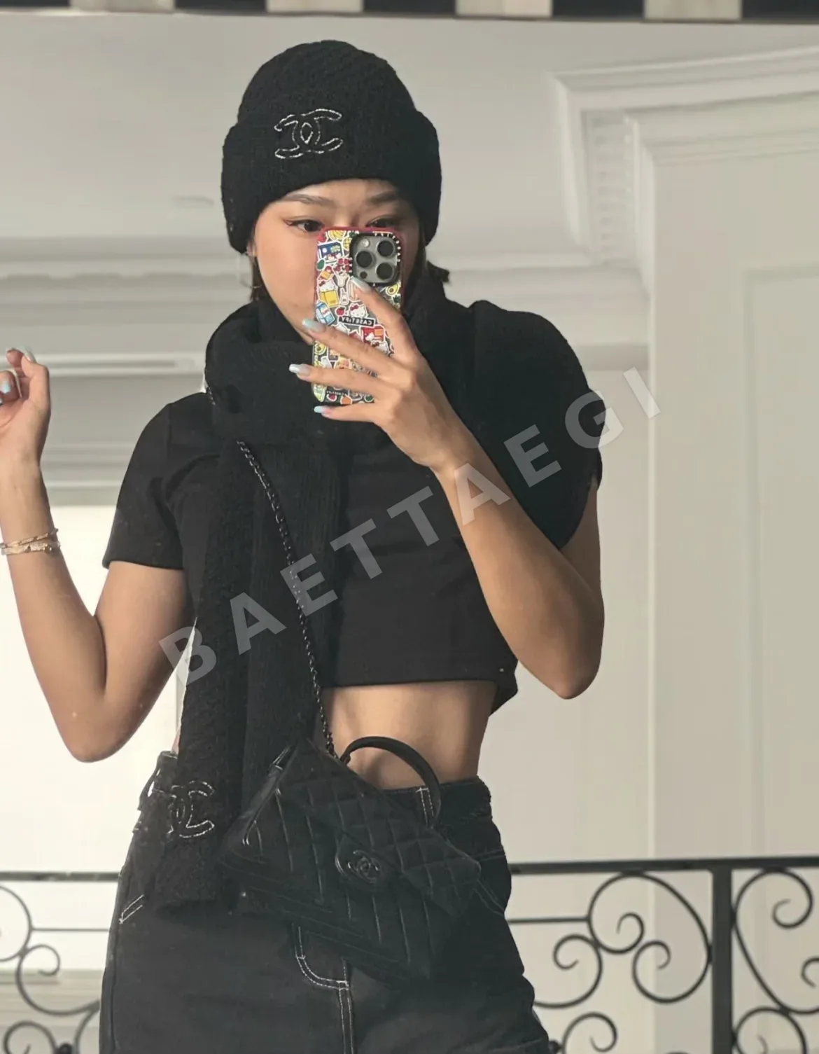 샤넬 클래식 플랩백 램스킨 가방 33972