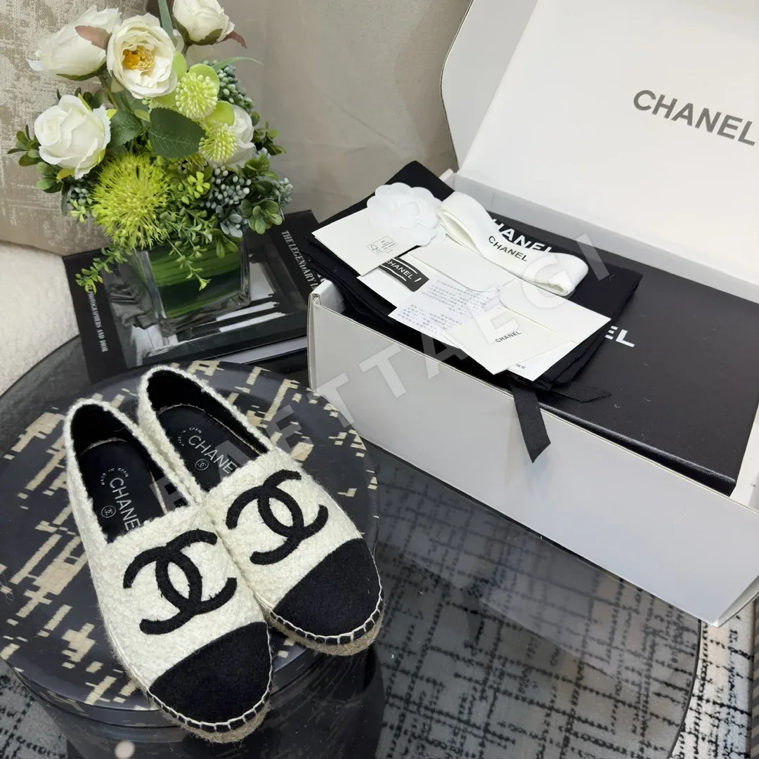 샤넬 클래식 슬립온 에스파드리유 신발 94230