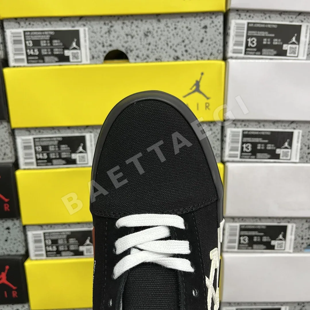 오프화이트 아블로 벌크 로우 202397 Off White Abloh Vulc Low Top Black 상세 이미지 10