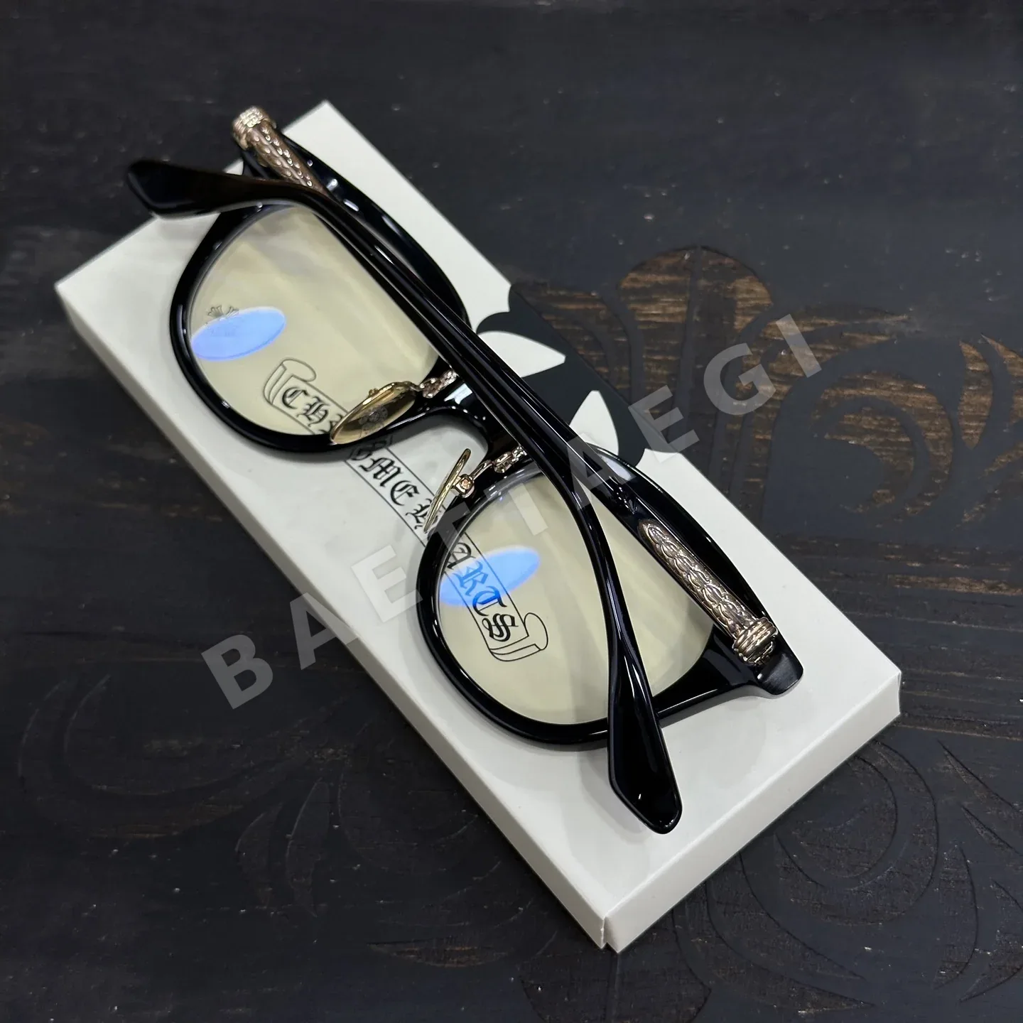 크롬하츠 JUST IN-A925 실버 안경 프레임 선글라스 상세 이미지 2