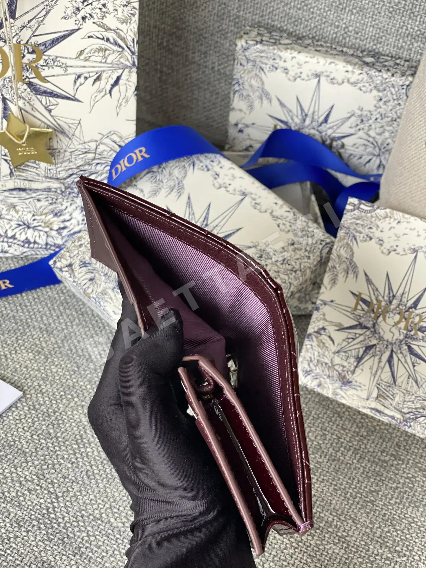 디올 미니 레이디 카드 지갑 상세 이미지 9