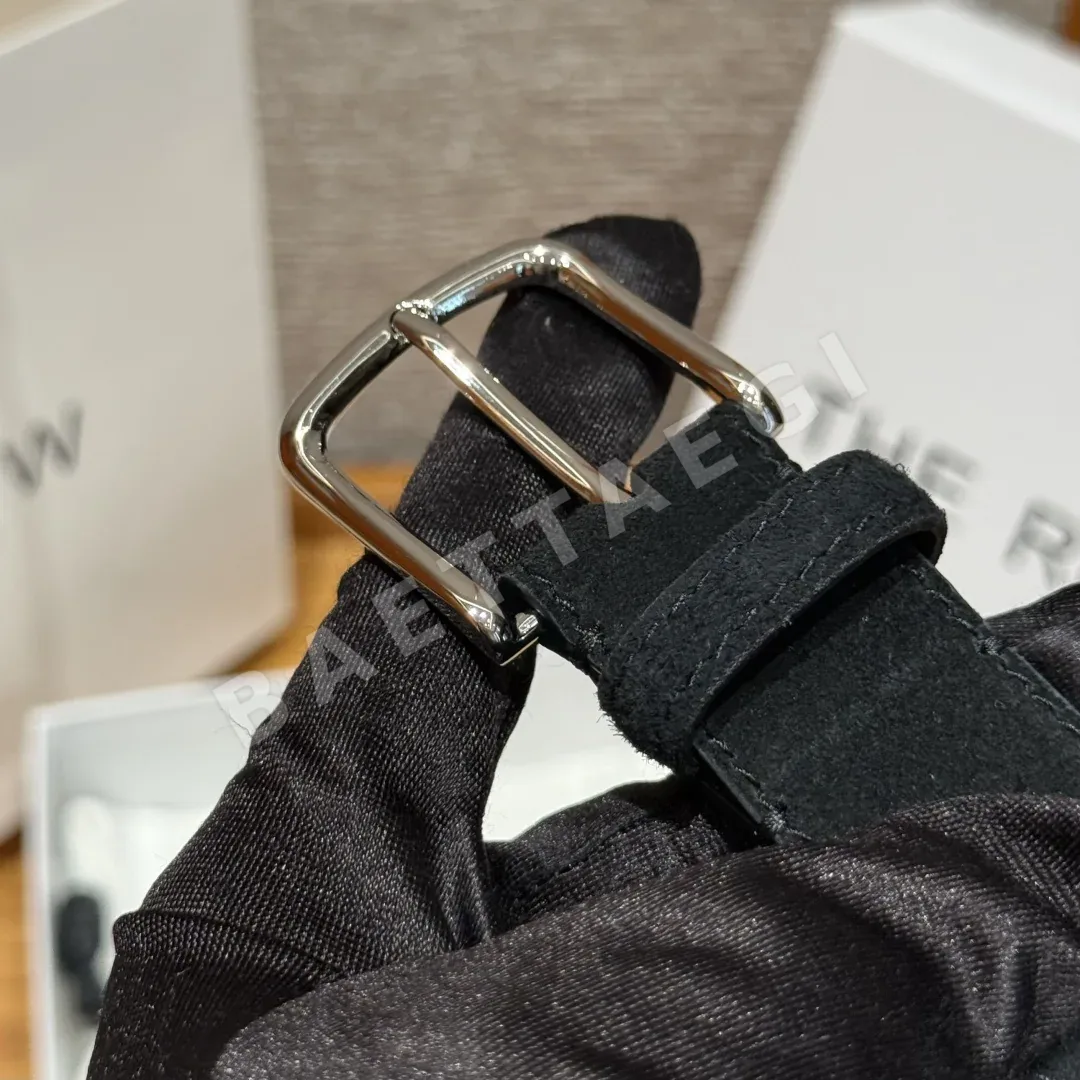 더로우 클래식 가죽 골드 버클 벨트 30mm 상세 이미지 3