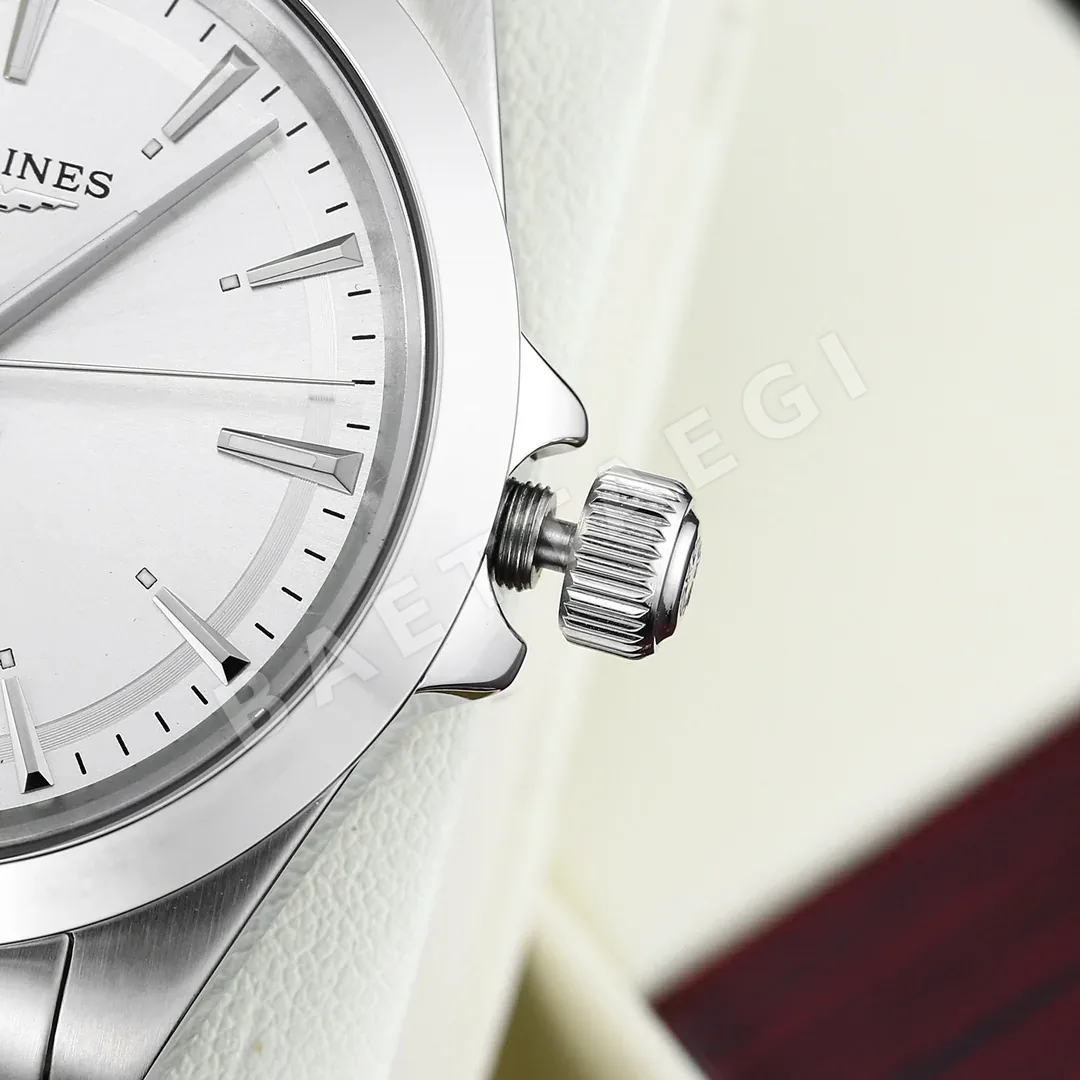 론진 콘퀘스트 41MM2024 신형 오토매틱 시계 레플리카 44468 Longines 상세 이미지 7