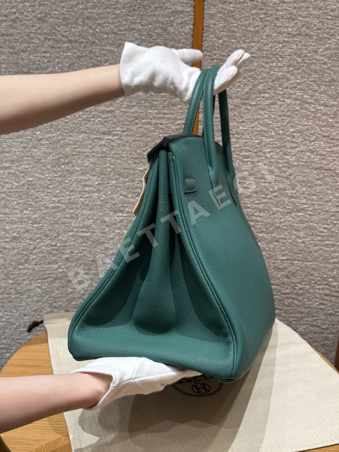 에르메스 버킨 40 토고 가죽 가방 상세 이미지 4