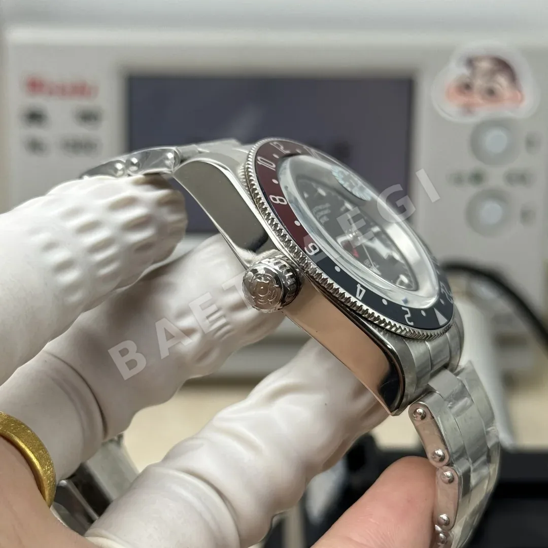 튜더 블랙베이 GMT 코크 베젤 ZF 공장 2836 오토매틱 남성 시계 레플리카 45601 Tudor 상세 이미지 7