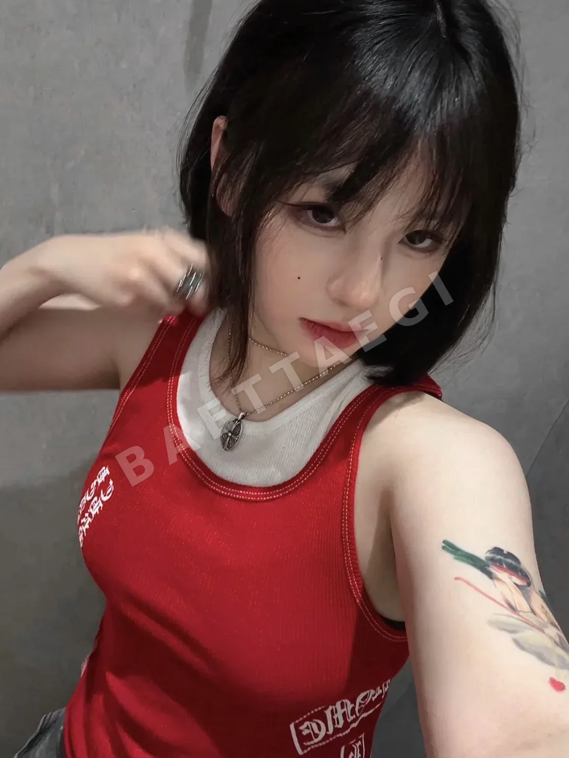 크롬하츠 실버 금도금 십자가 꽃 무늬 목걸이 상세 이미지 6