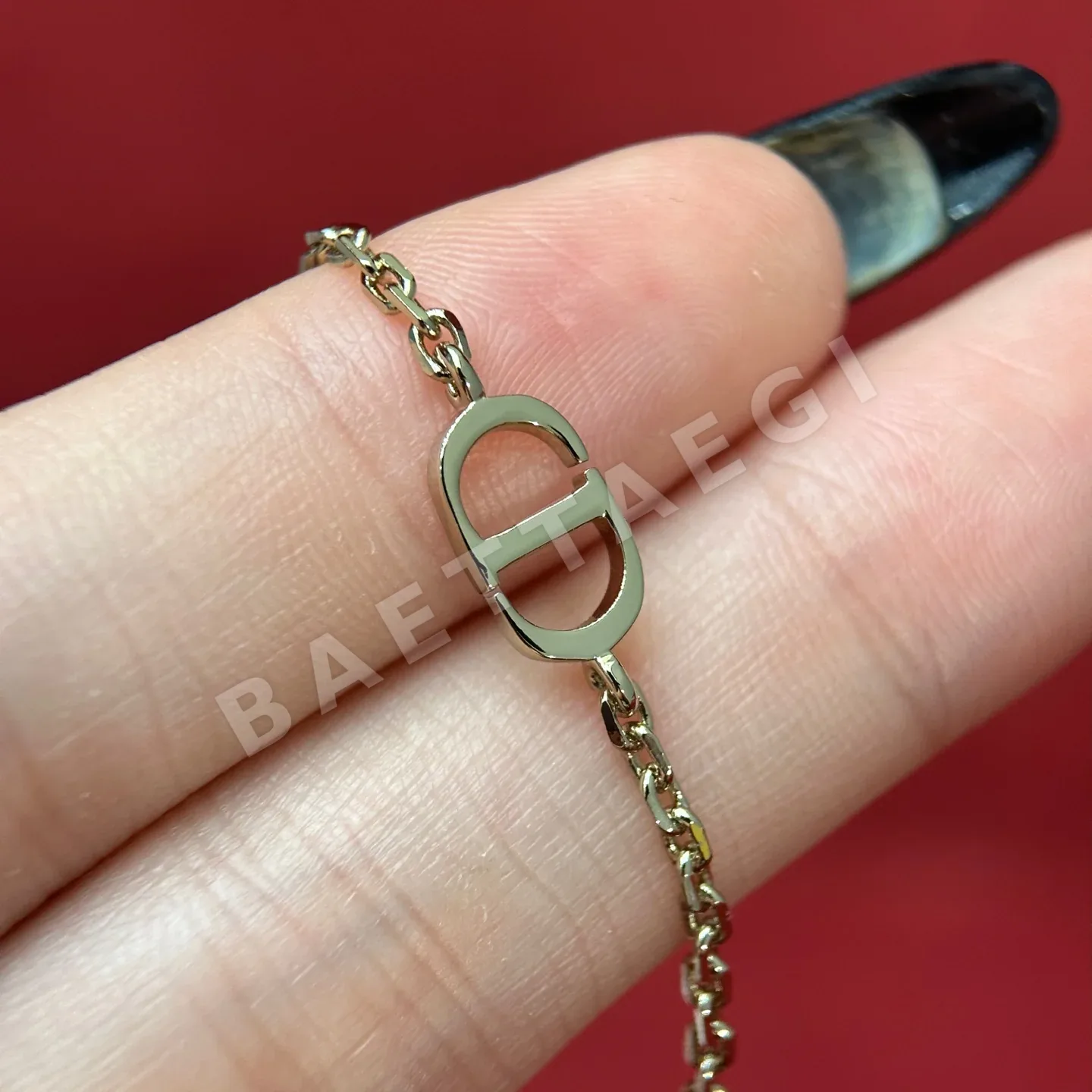디올 플뢰르 드 글라스 크리스탈 플라워 목걸이 상세 이미지 8