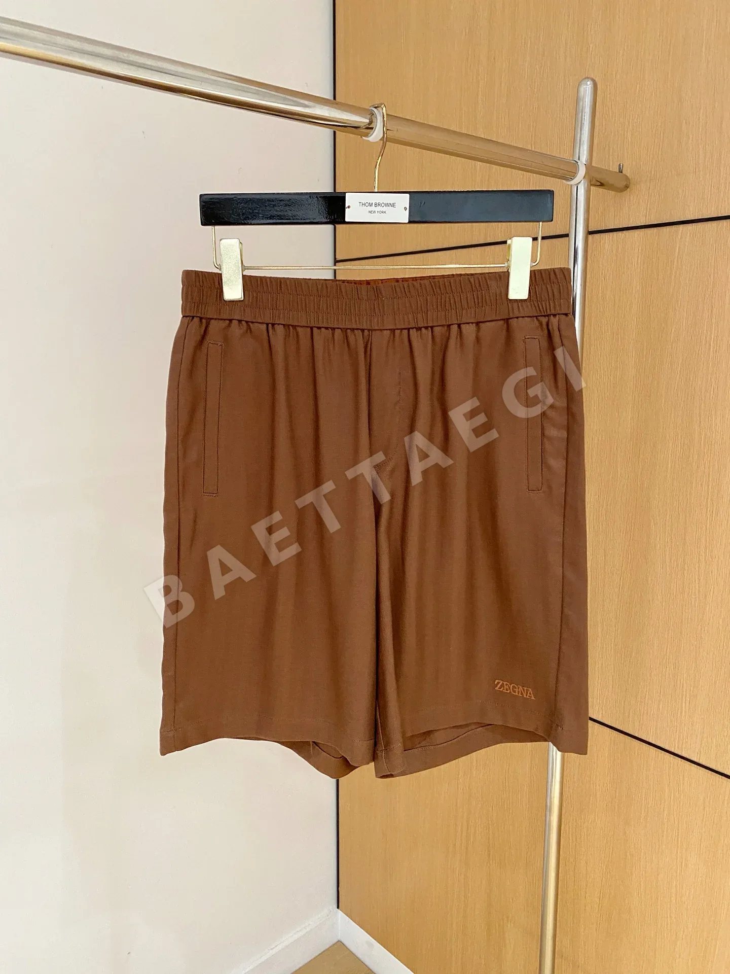 제냐 린넨 남성 반바지 상세 이미지 2