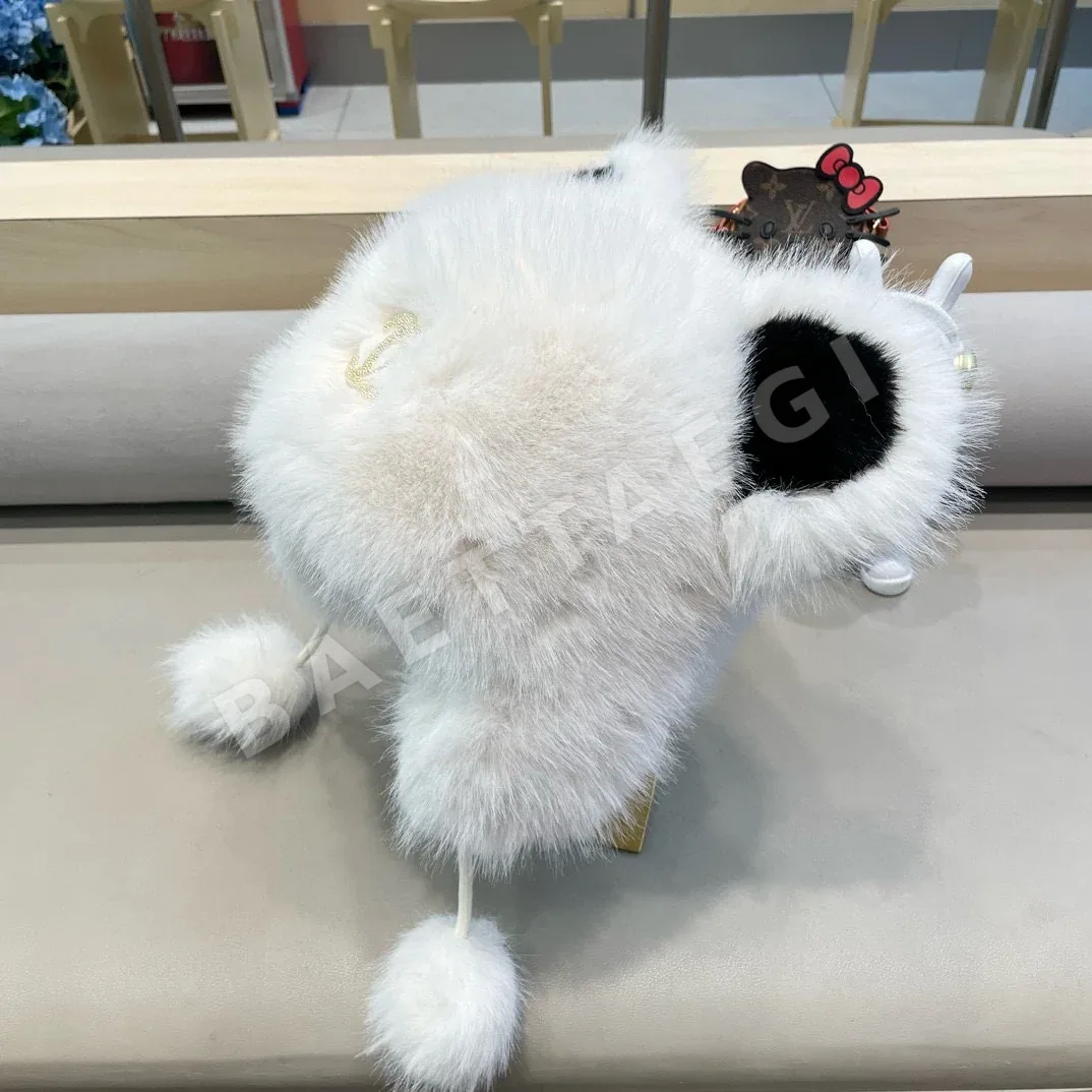 샤넬 페이크 퍼 곰 귀 모자 상세 이미지 10