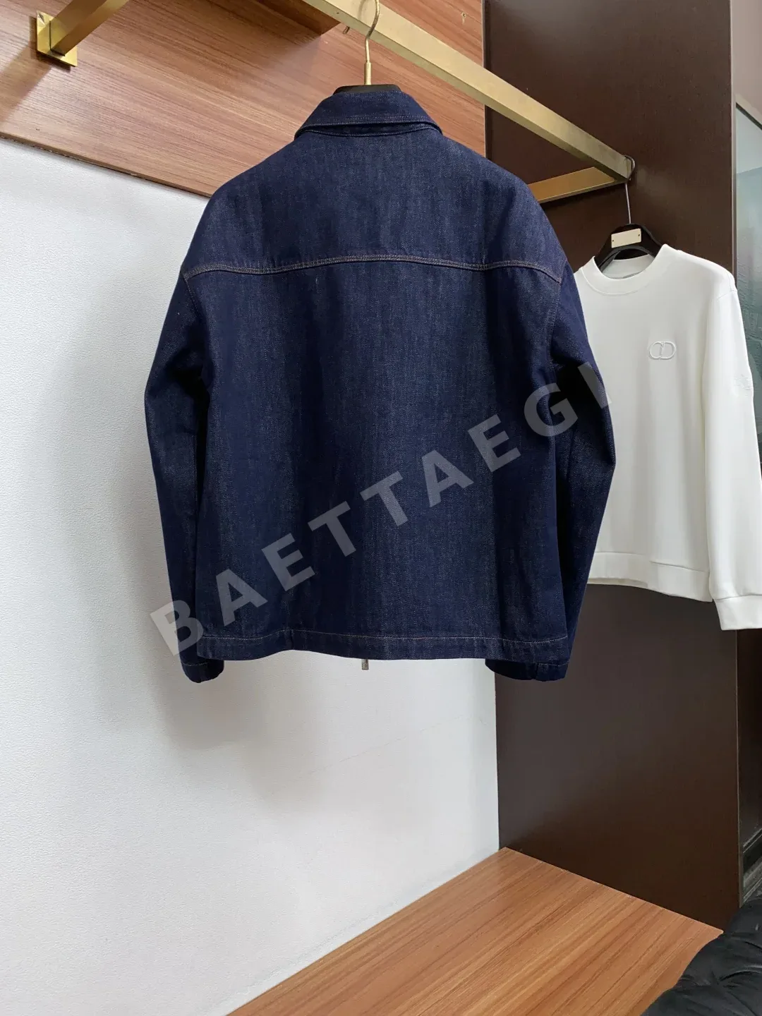 로에베 데님 카라 자켓 상세 이미지 9