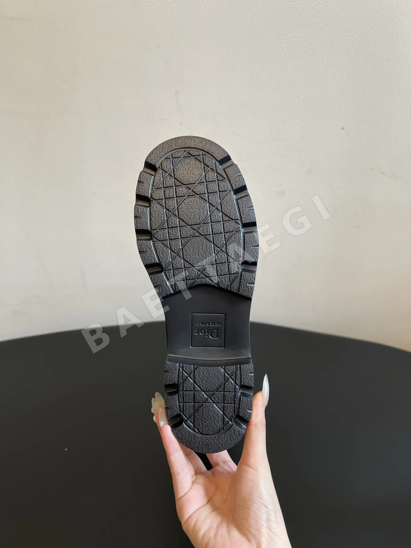 디올 부츠 레이스 자수 상세 이미지 5