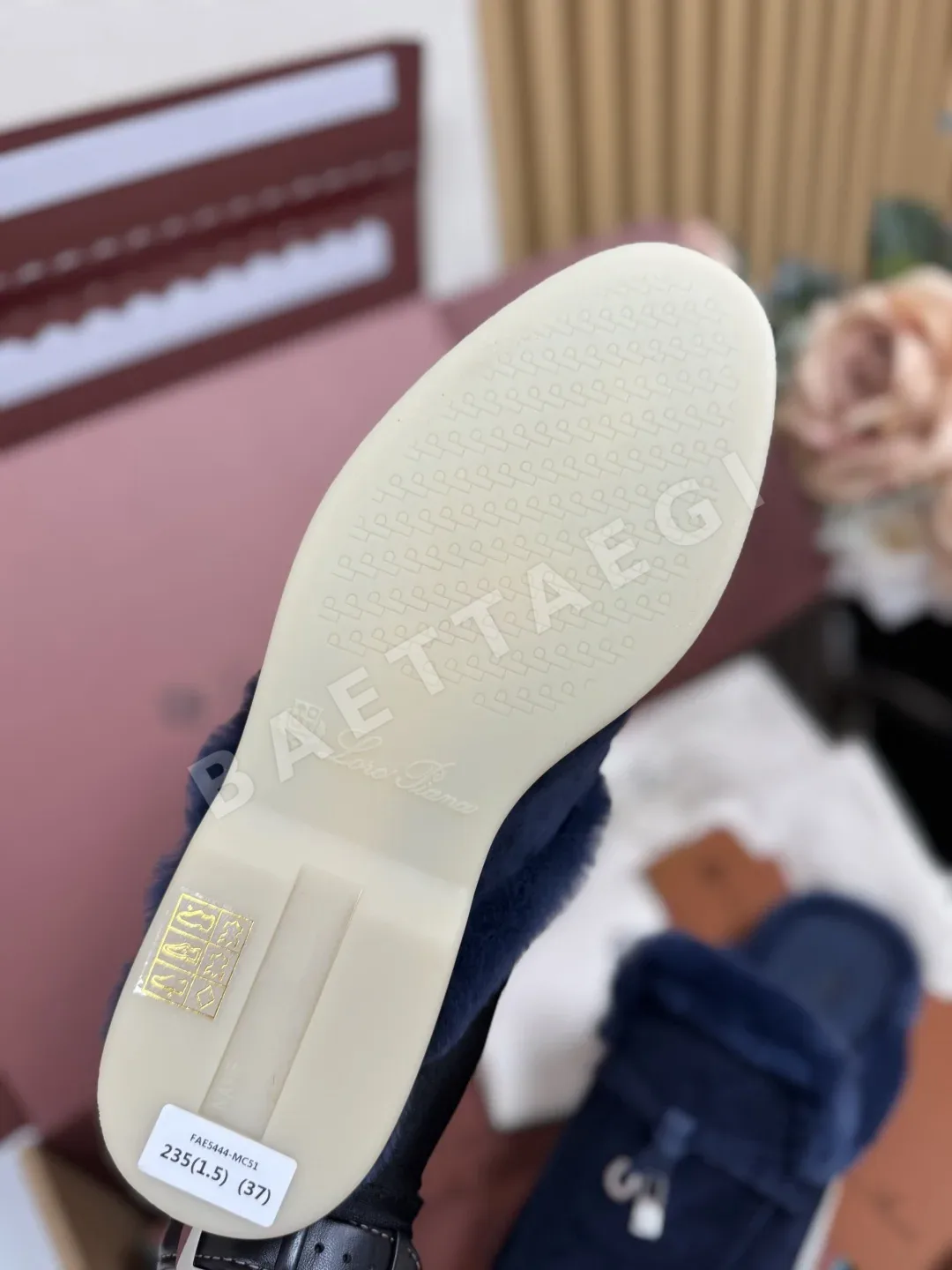 로로피아나 해달털 안감 모카신 슈즈 상세 이미지 8