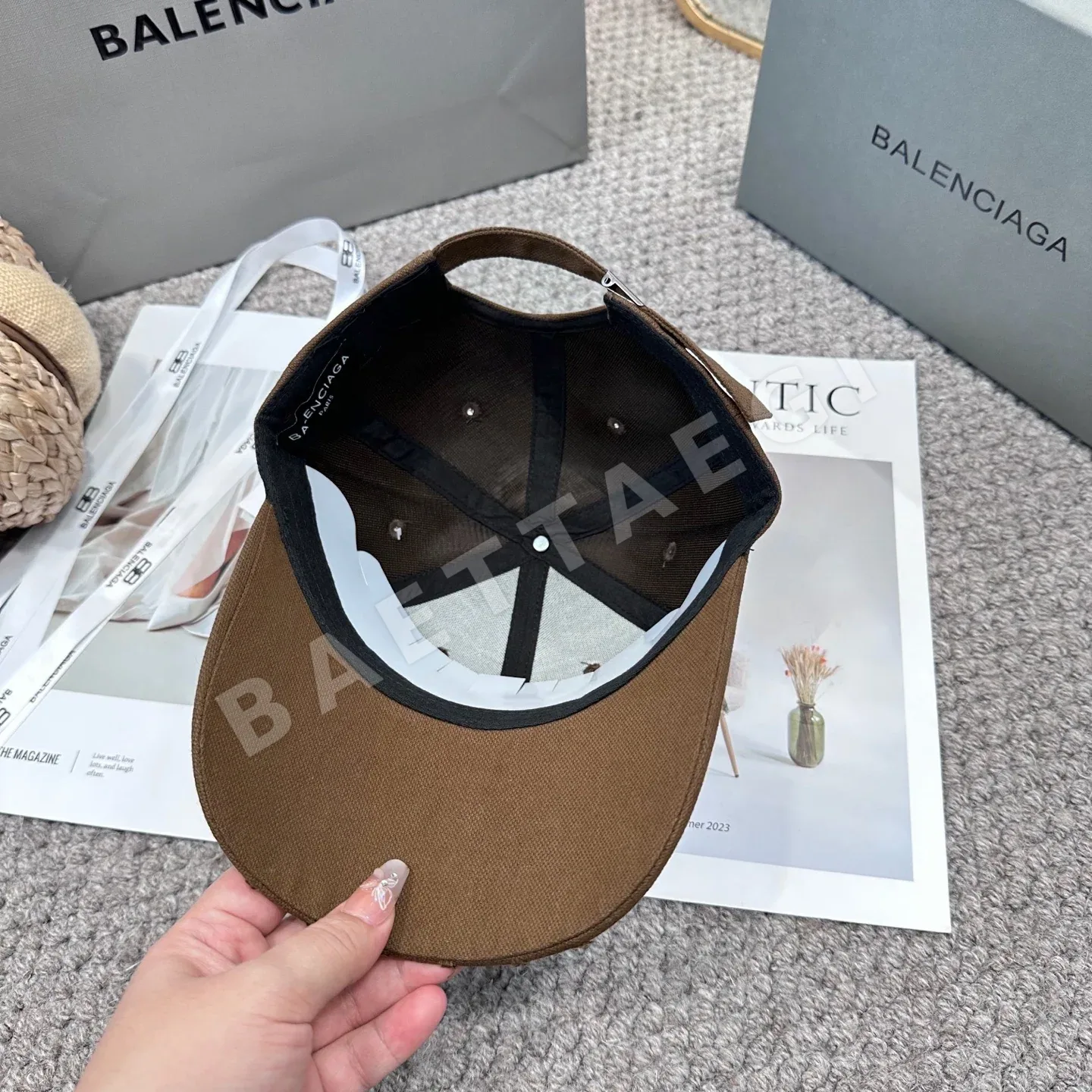 발렌시아가 모자 81720 Balenciaga Cap 상세 이미지 8
