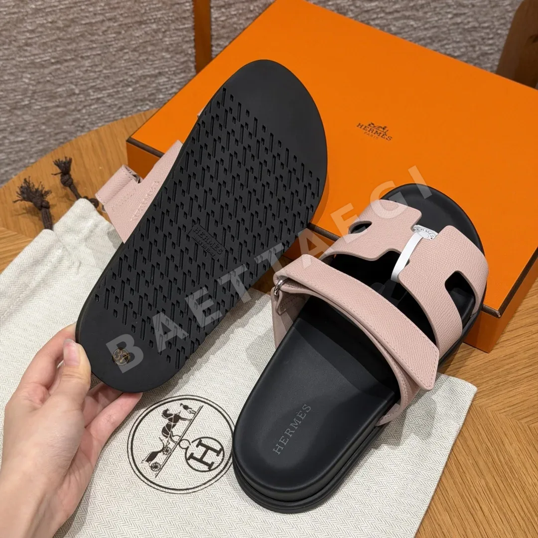 에르메스 시프레 샌들 Calfskin Palm 프린트 상세 이미지 8