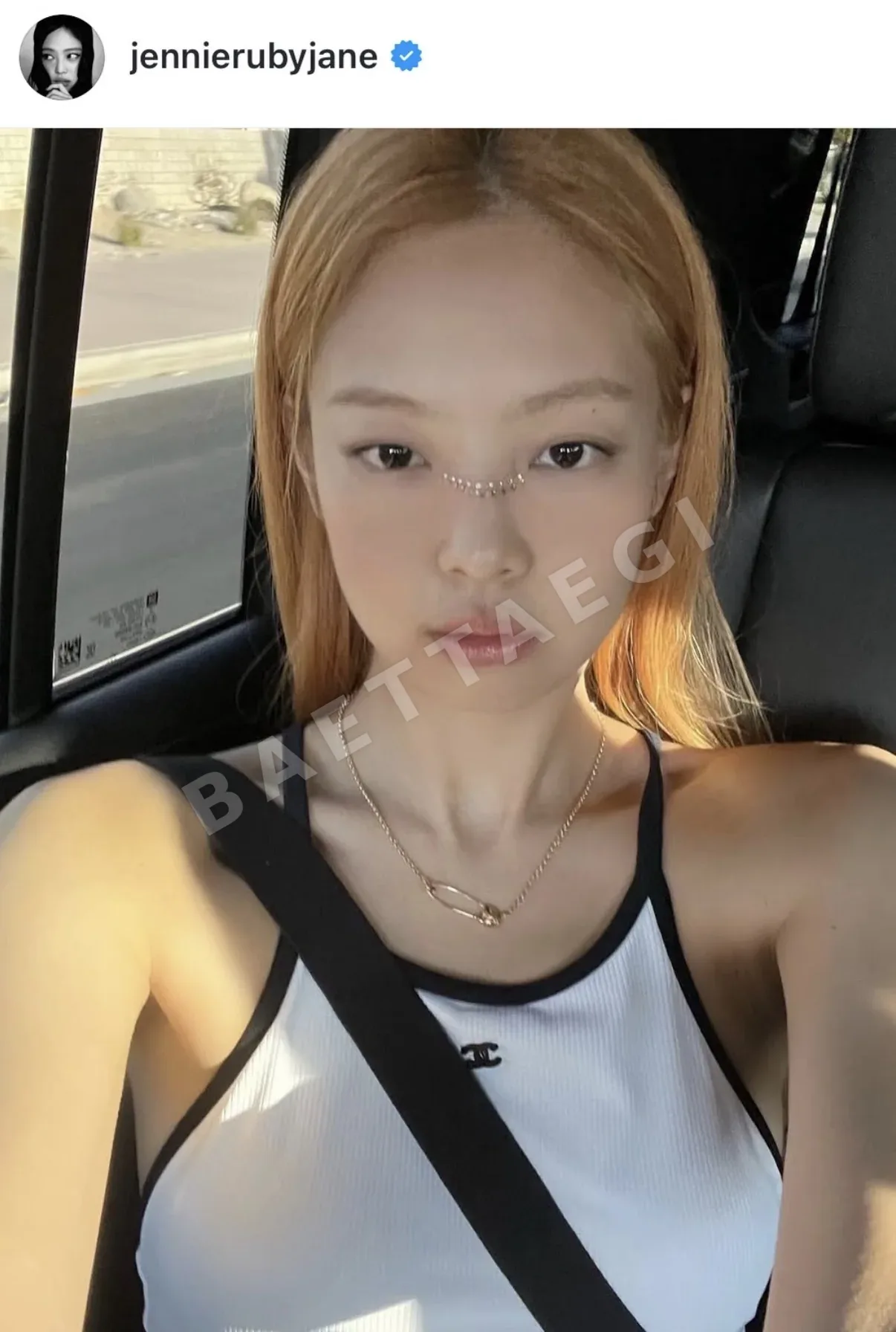 크롬하츠 골드 도금 조절 목걸이 상세 이미지 5
