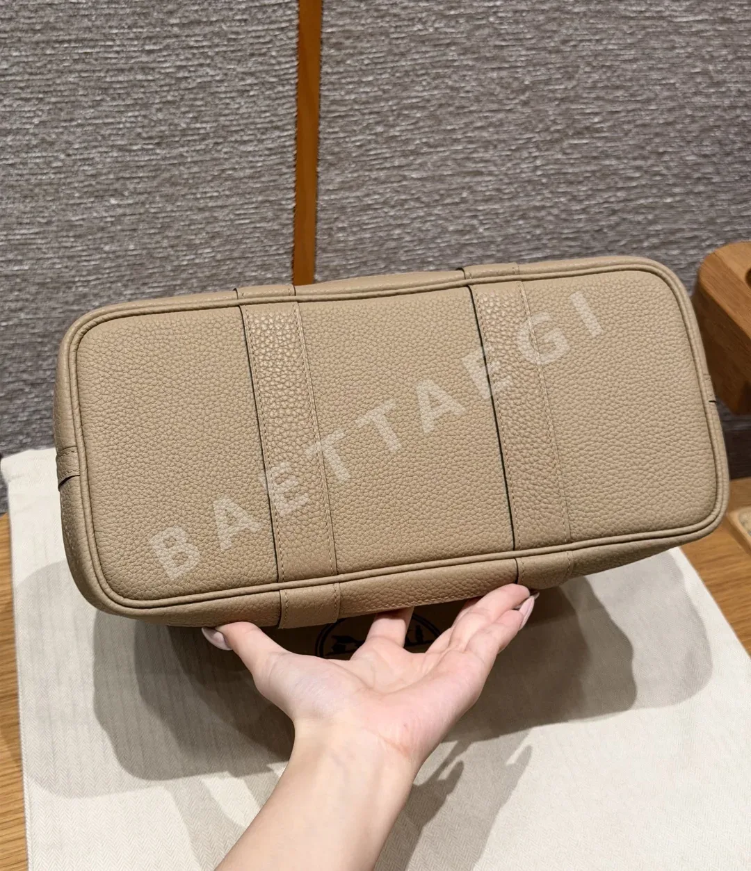 에르메스 가든파티 가죽 숄더백 30 cm 상세 이미지 5