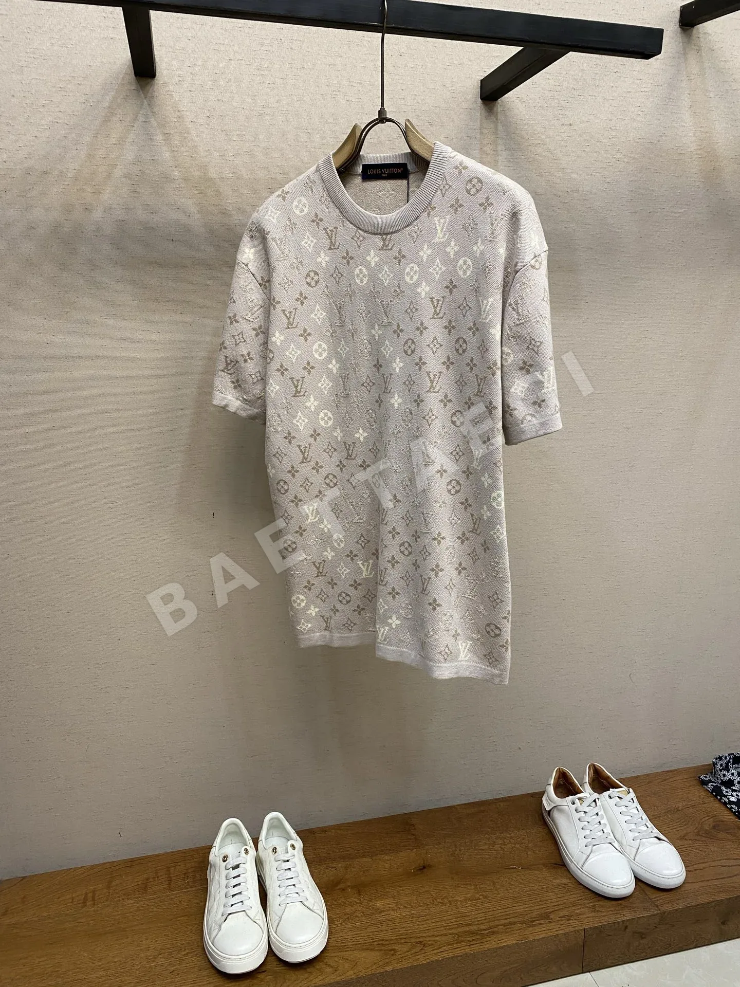 루이비통 모노그램 코튼 라운드넥 반팔 티셔츠