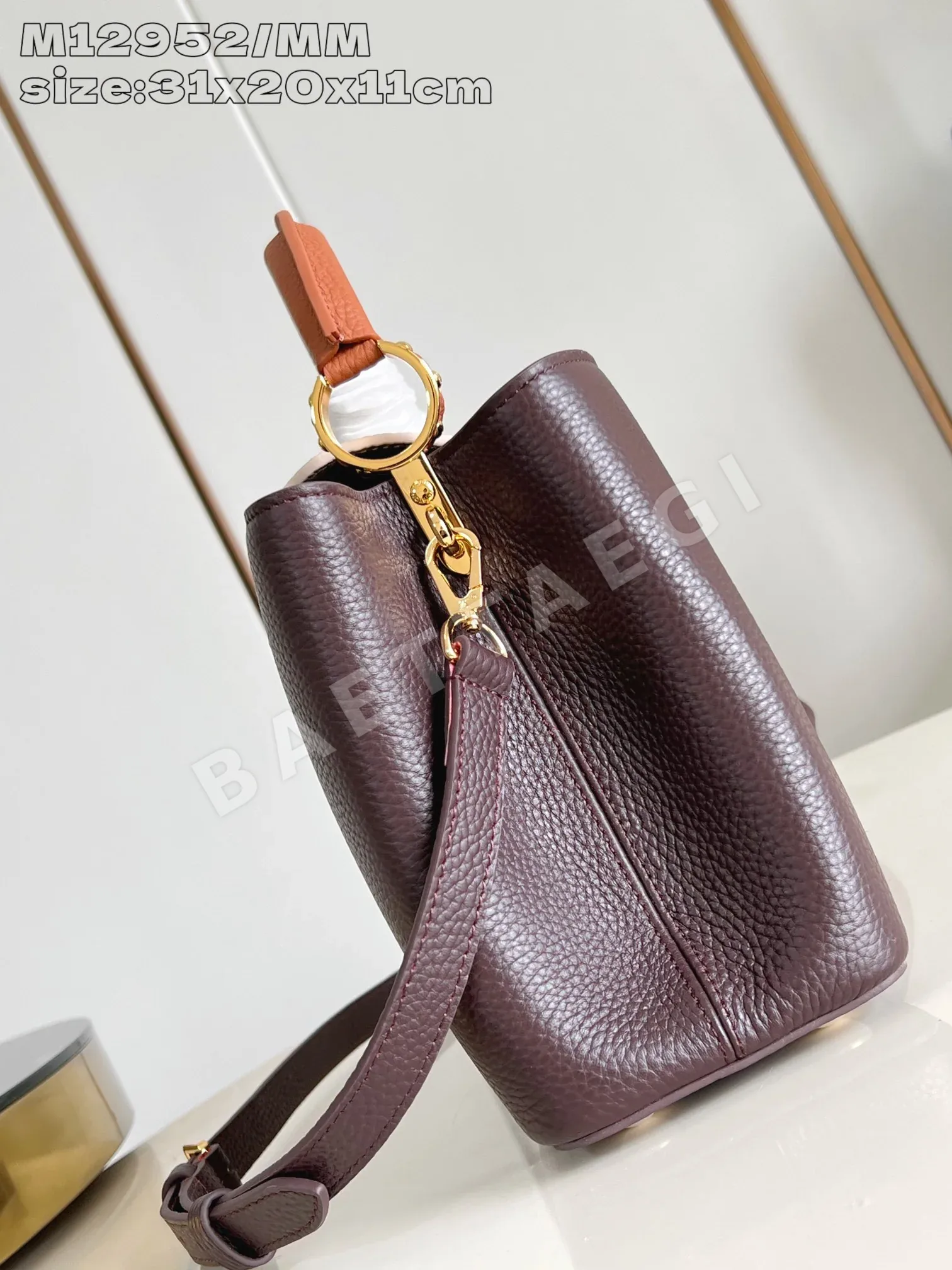 루이비통 카푸신 미디엄 브라운 가방 M12952 상세 이미지 3
