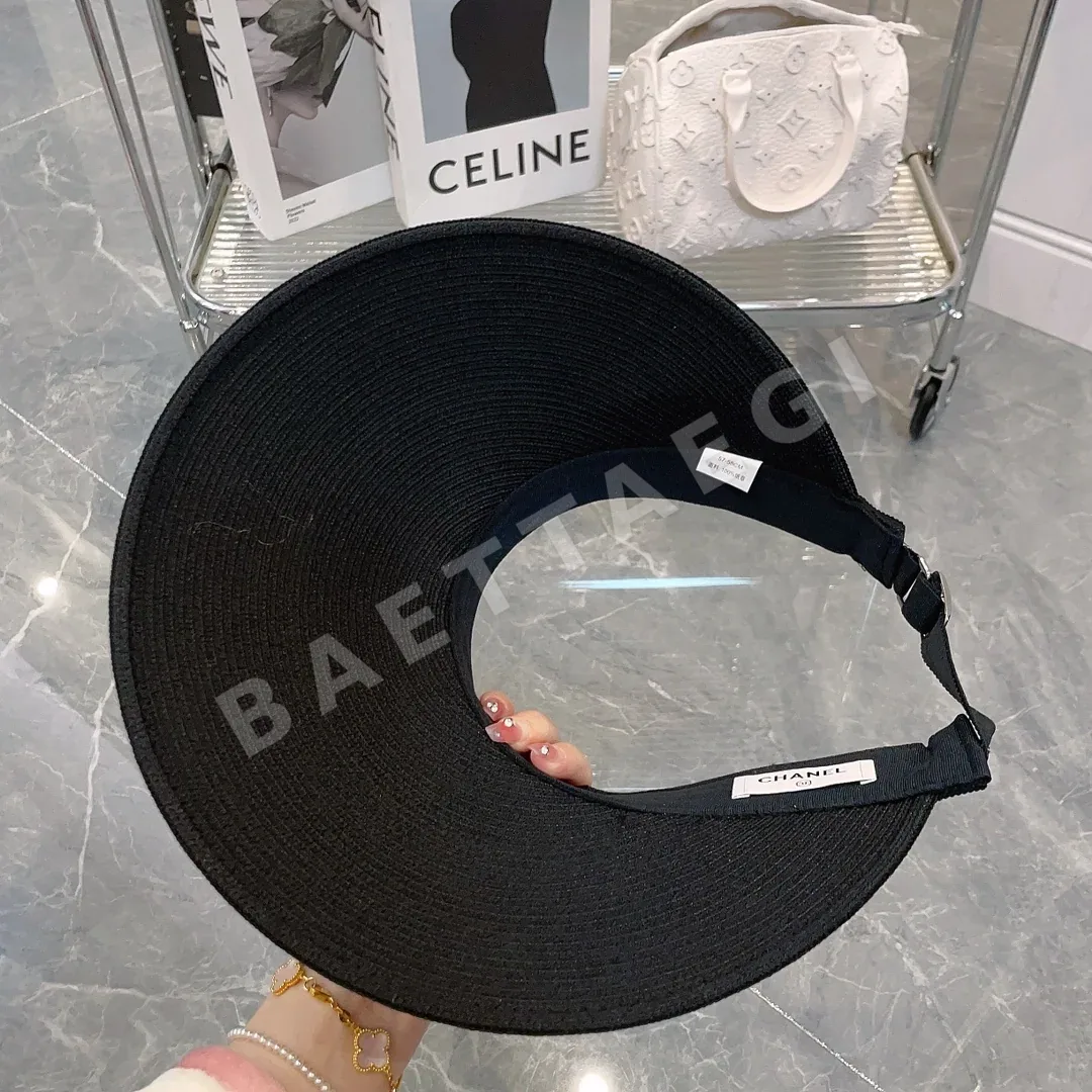 샤넬 고품질 짜임 바이저 캡 상세 이미지 5