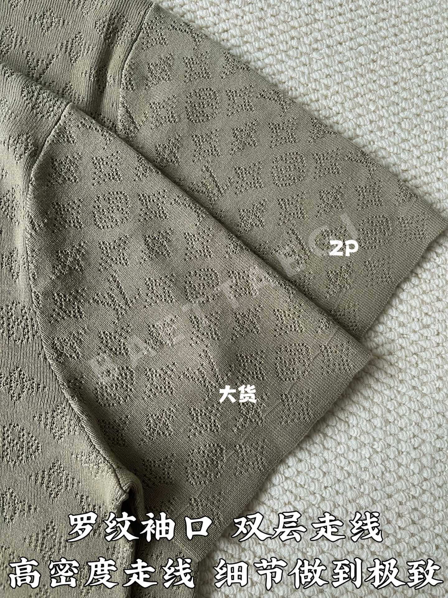 루이비통 메시 반팔 폴로셔츠 상세 이미지 7