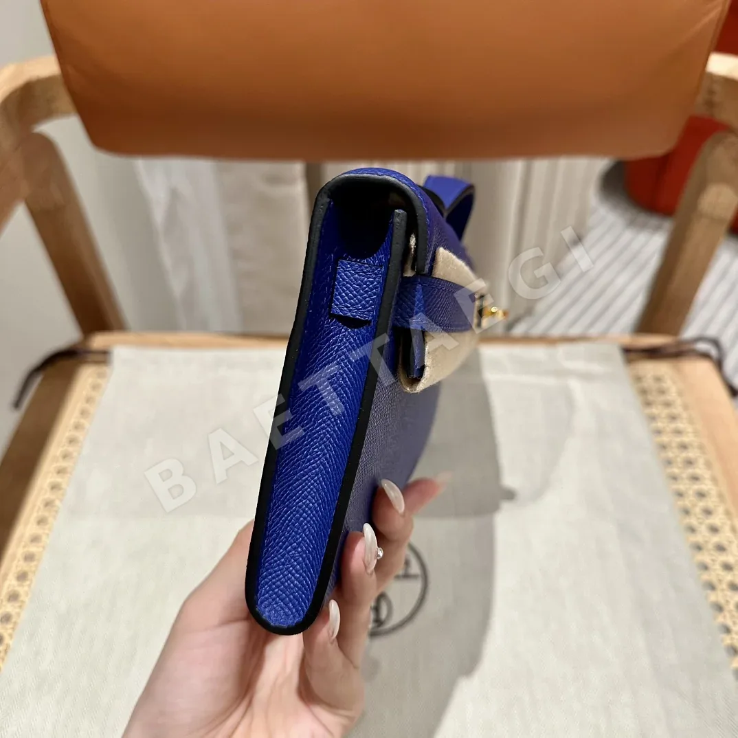 에르메스 켈리 블루 일렉트릭 엡솜 가방 상세 이미지 4