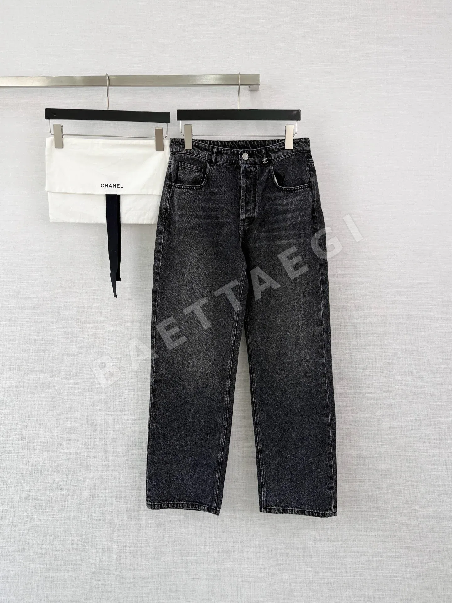샤넬 와이드 레그 여성 바지 상세 이미지 1