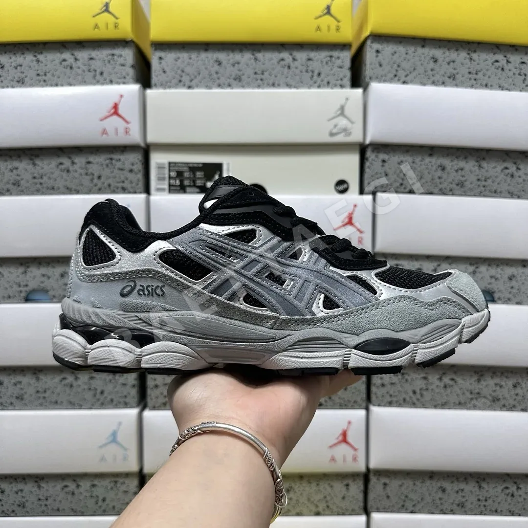 아식스 [RT] 젤 NYC 1203A383-003 200360 Asics Gel-NYC Black Fjord Grey 상세 이미지 4