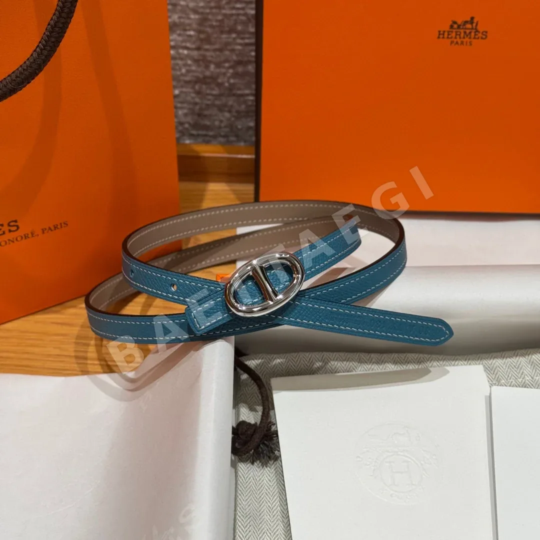 에르메스 마이용H 양면 가죽 벨트 175775