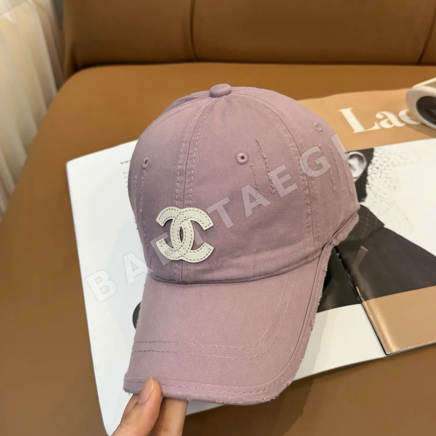 샤넬 로고 야구모자 상세 이미지 2