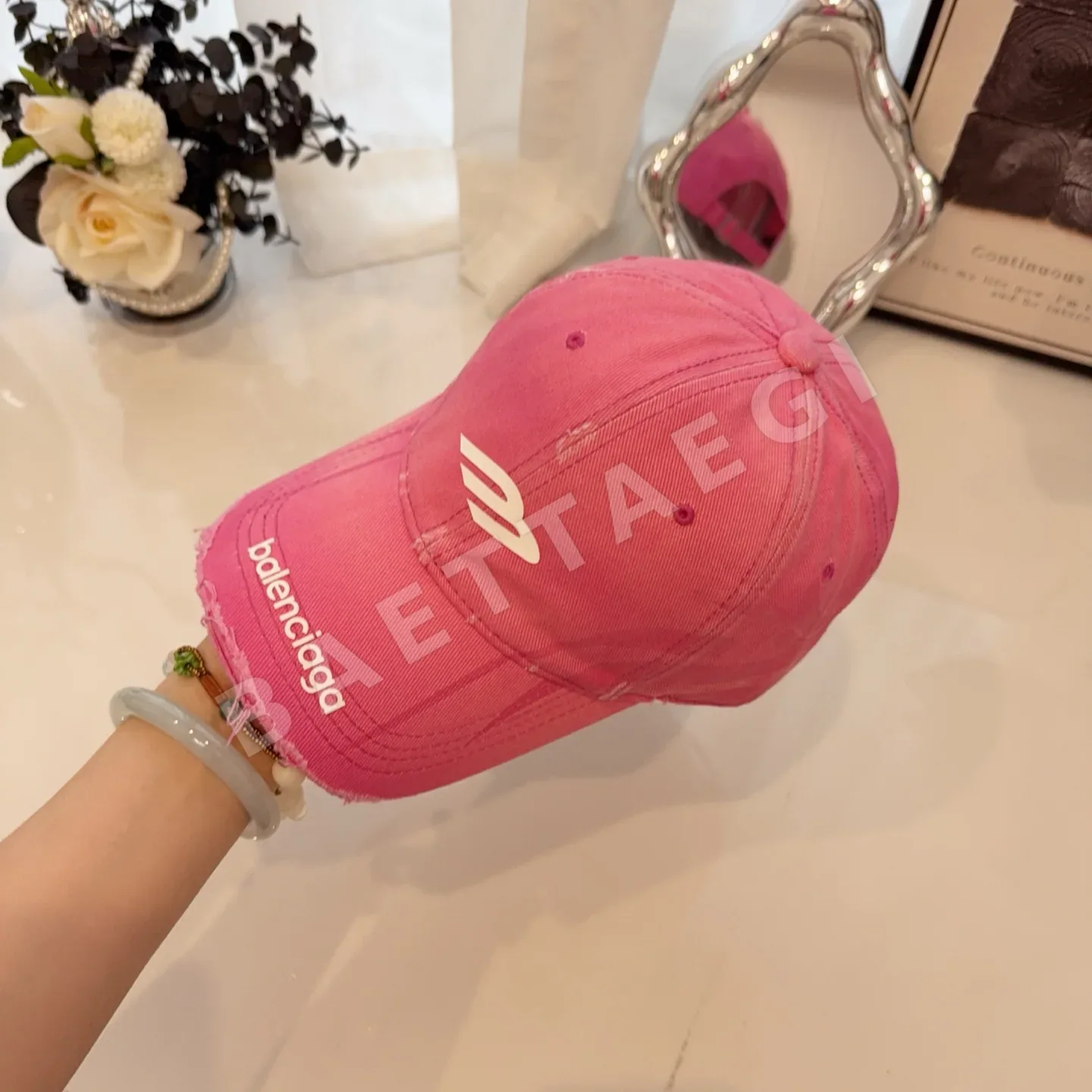 발렌시아가 모자 81699 Balenciaga Cap 상세 이미지 4