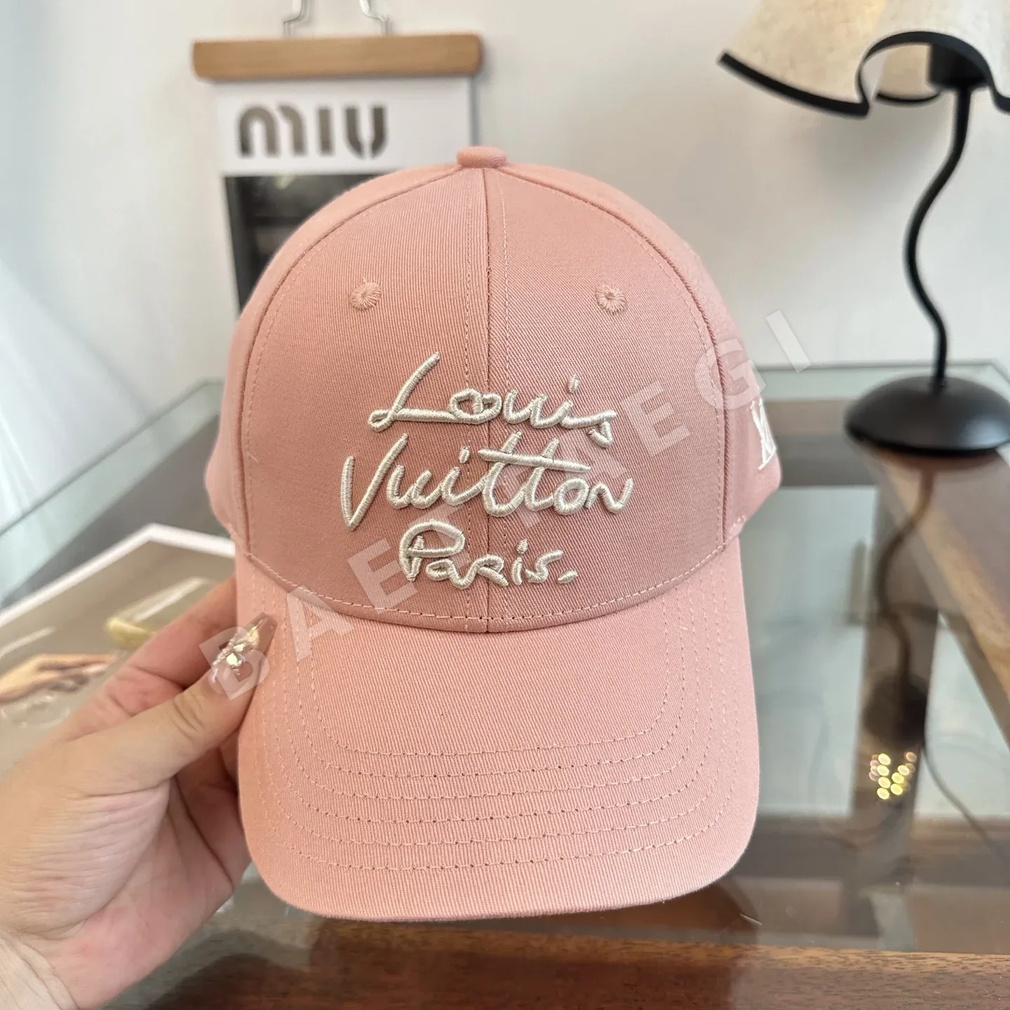 루이비통 LV 로고 야구모자 상세 이미지 5