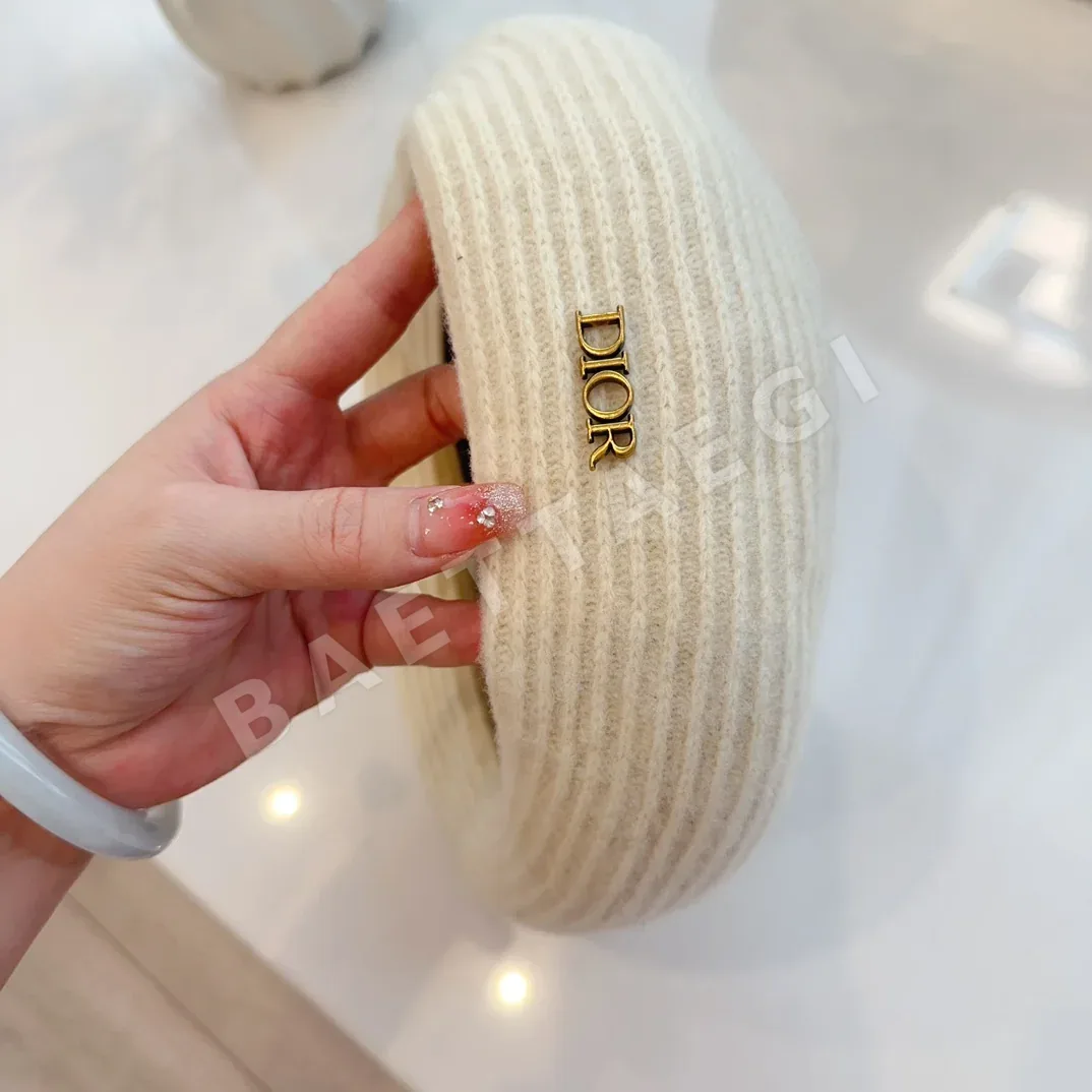 디올 울 베레모 모자 상세 이미지 6