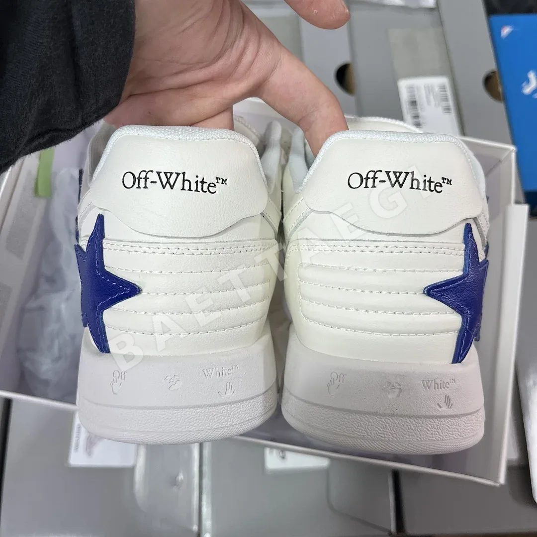 오프화이트 아웃 오브 오피스 블루 202388 Off White Out Of Office 00O Low Tops Animation 상세 이미지 5