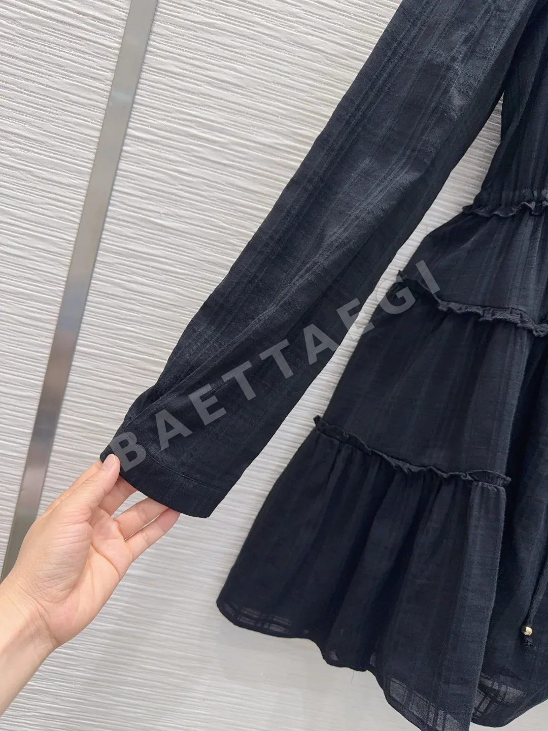 버버리 여성 슬림 원피스 상세 이미지 6