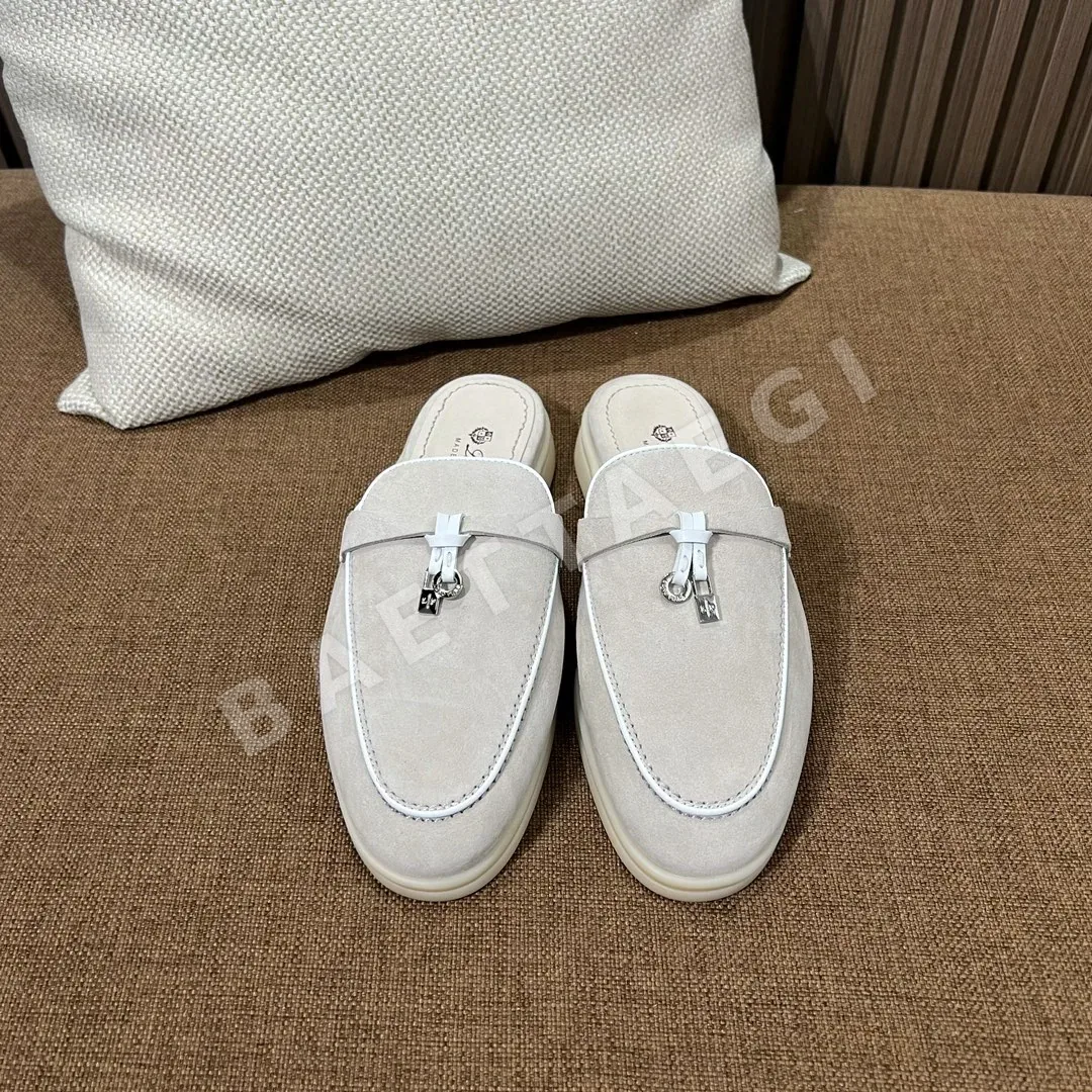 로로피아나 진주빛 파이핑 슬리퍼 9789 상세 이미지 2