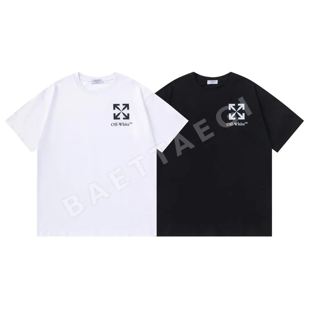 오프화이트 뉴 루즈핏 남성 반팔 티셔츠 87456