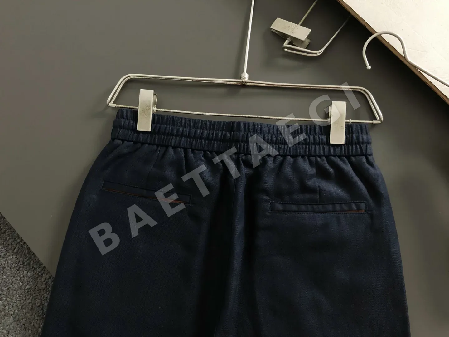 로로피아나 실크 린넨 캐주얼 남성 바지 상세 이미지 6