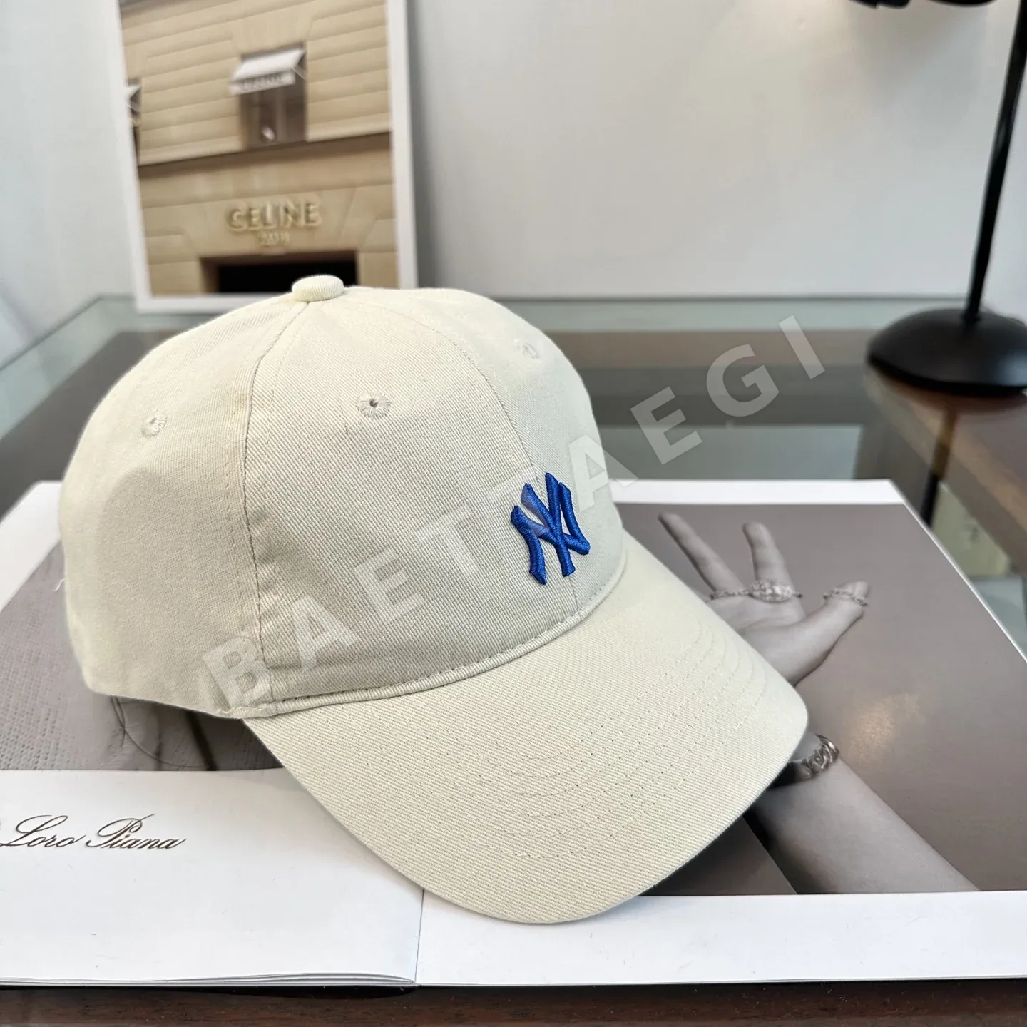 MLB 3D LA 자수 남녀공용 야구모자 상세 이미지 2