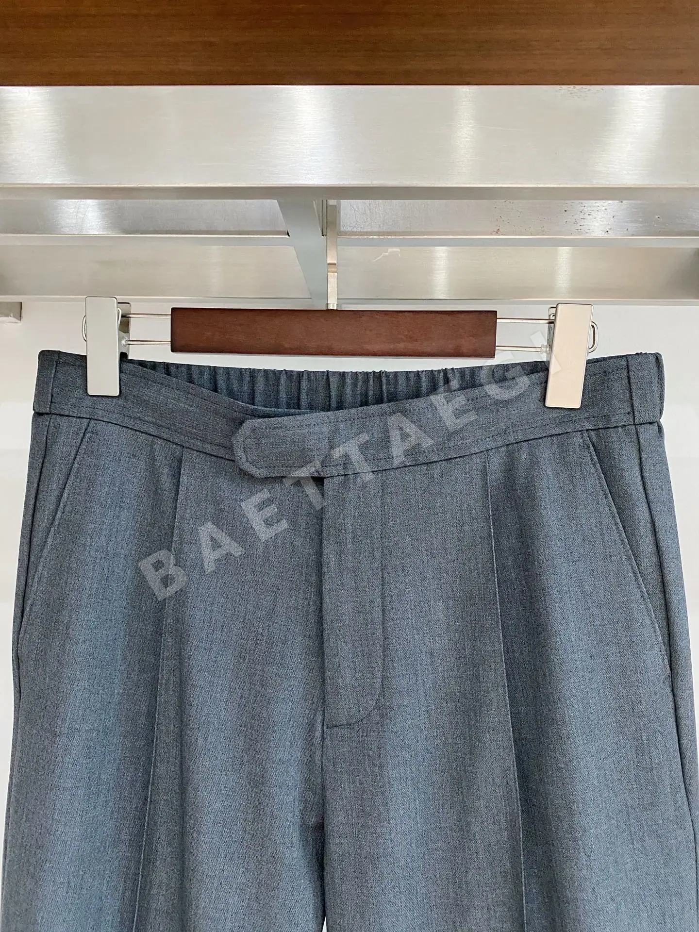 브리오니 텐셀 혼방 면 울 남성 바지 상세 이미지 3