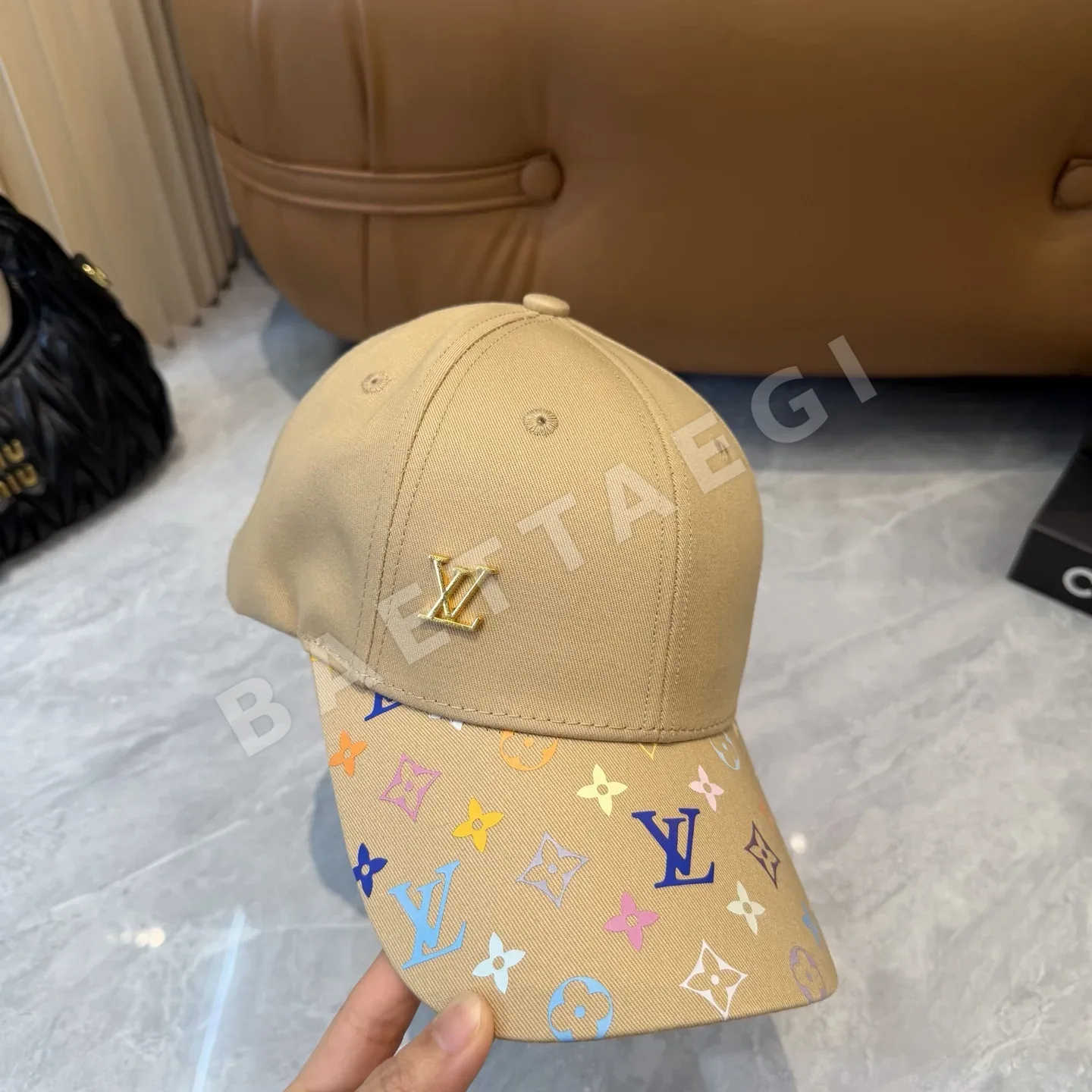 루이비통 자수 베이스볼 모자 상세 이미지 2